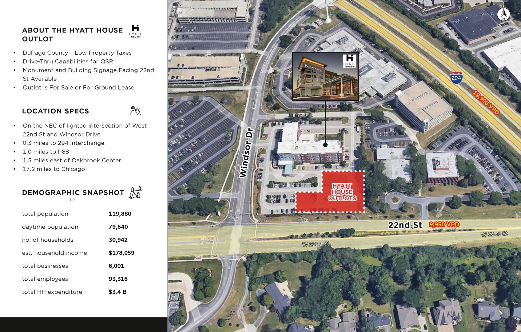 22nd & Windsdor 22nd ST, Oak Brook, IL 60523
