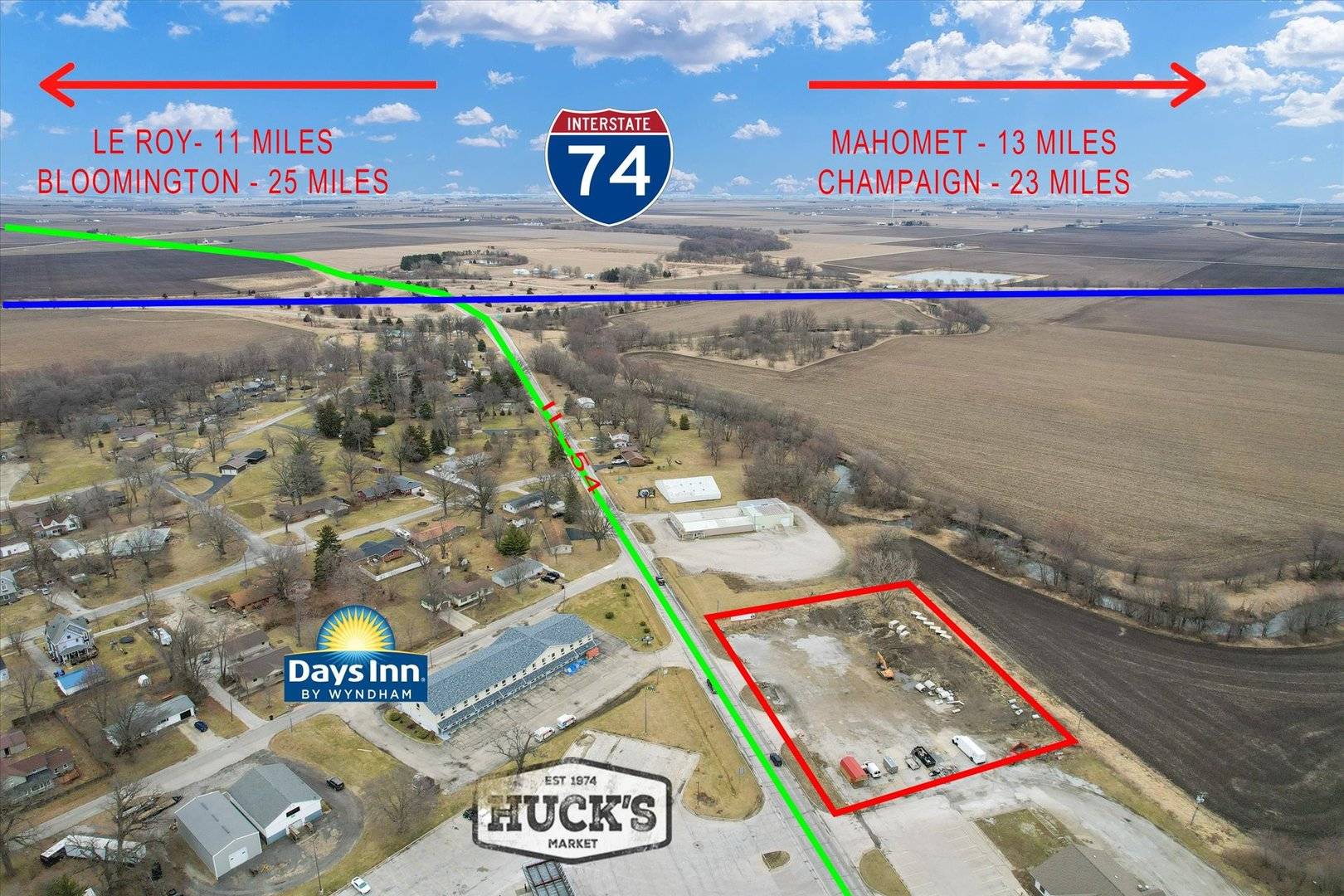 940 Clinton AVE, Farmer City, IL 61842