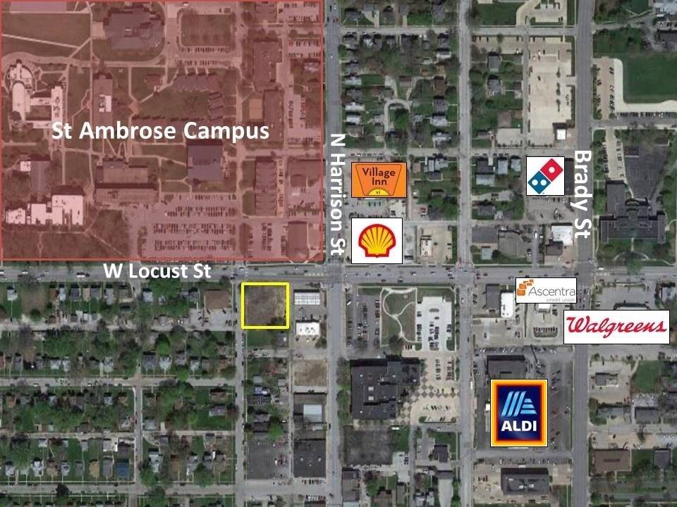 321 W LOCUST ST, Davenport, IA 52803