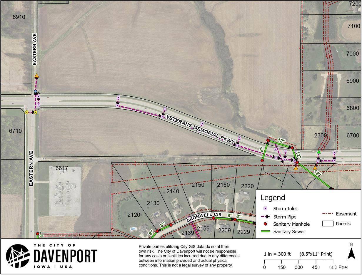 0 Veterans Memorial Pkwy, Davenport, IA 52807