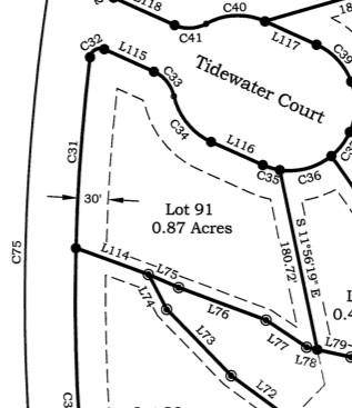 Lot 91 TIDEWATER CT #91, Norwood, NC 28128