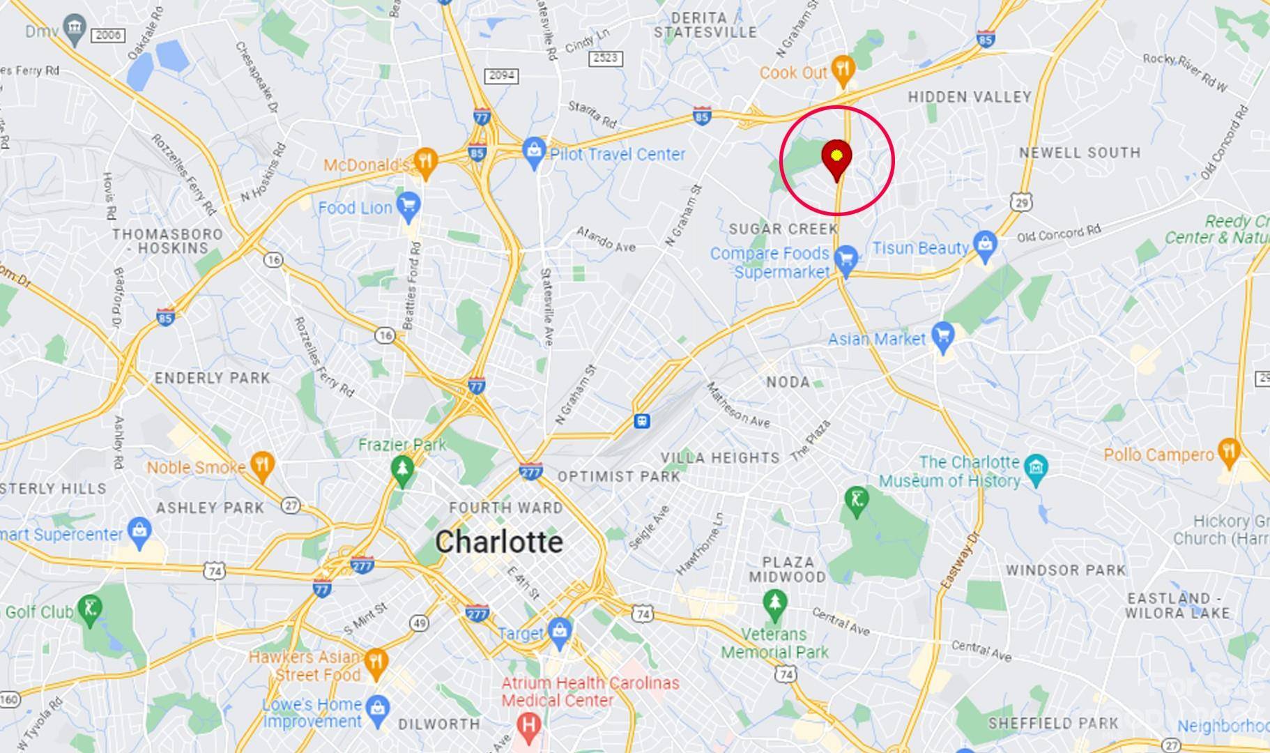 723 W Sugar Creek RD, Charlotte, NC 28213