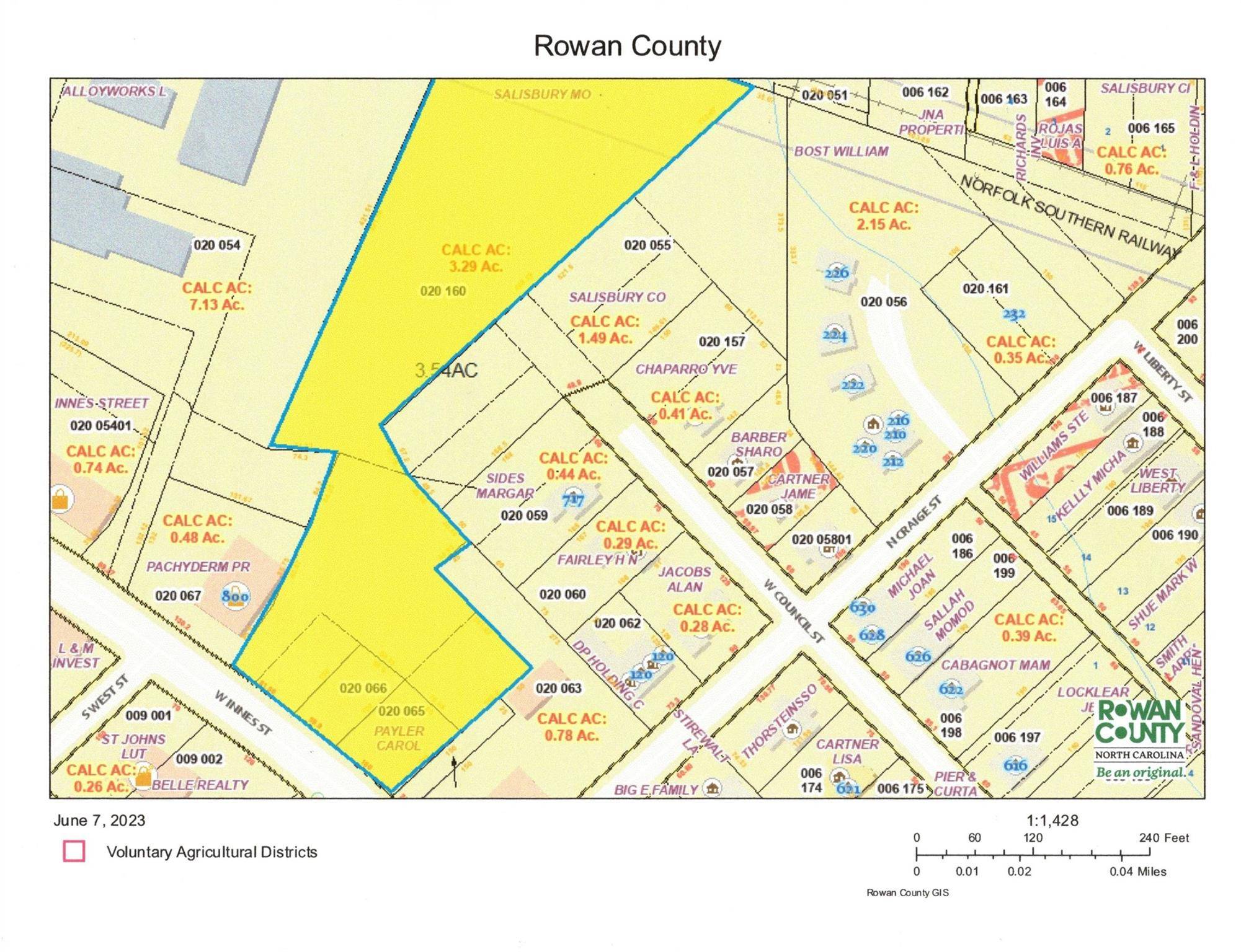 730 W Innes ST, Salisbury, NC 28144