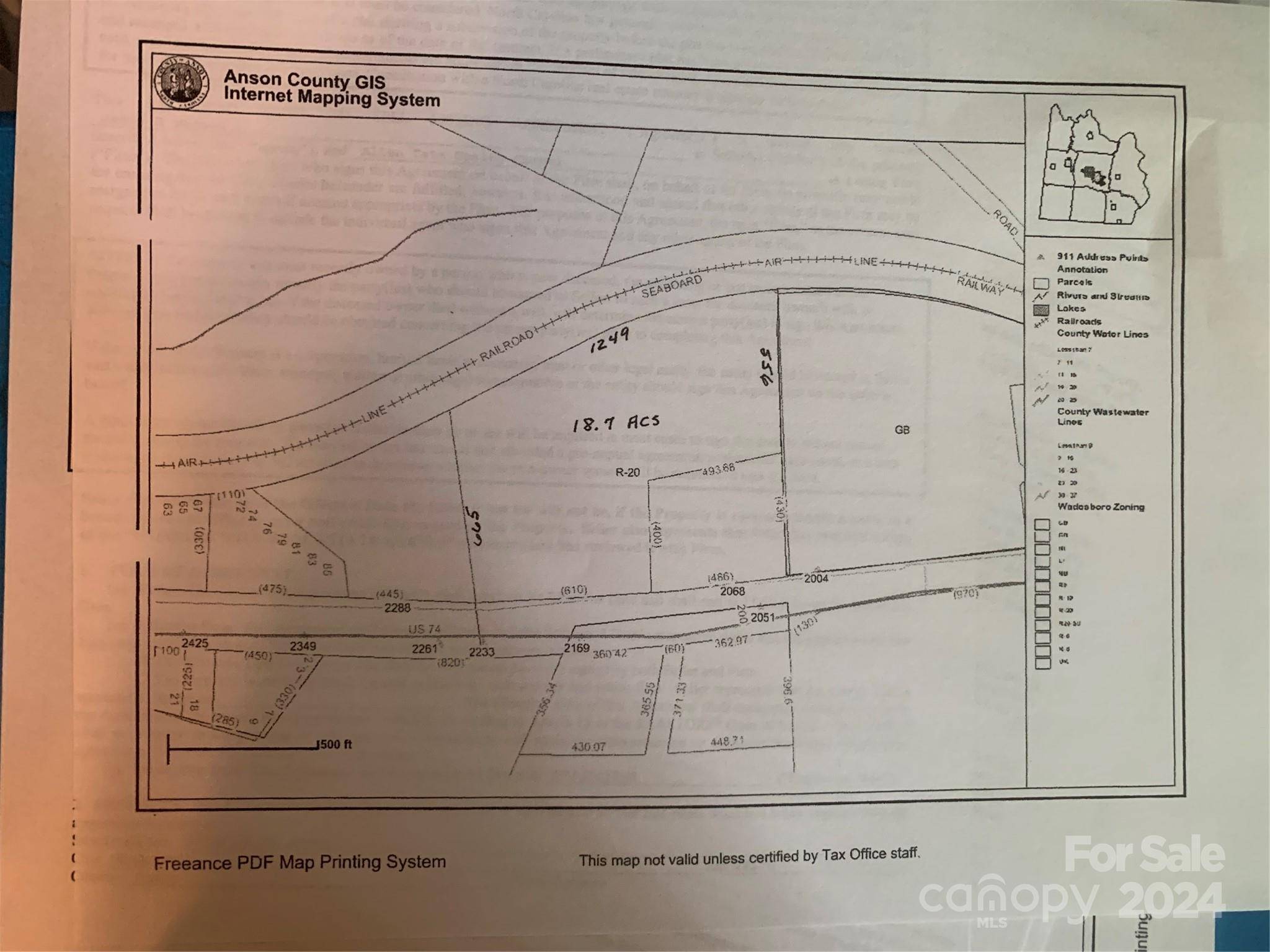 - W Hwy 74 None, Wadesboro, NC 28170