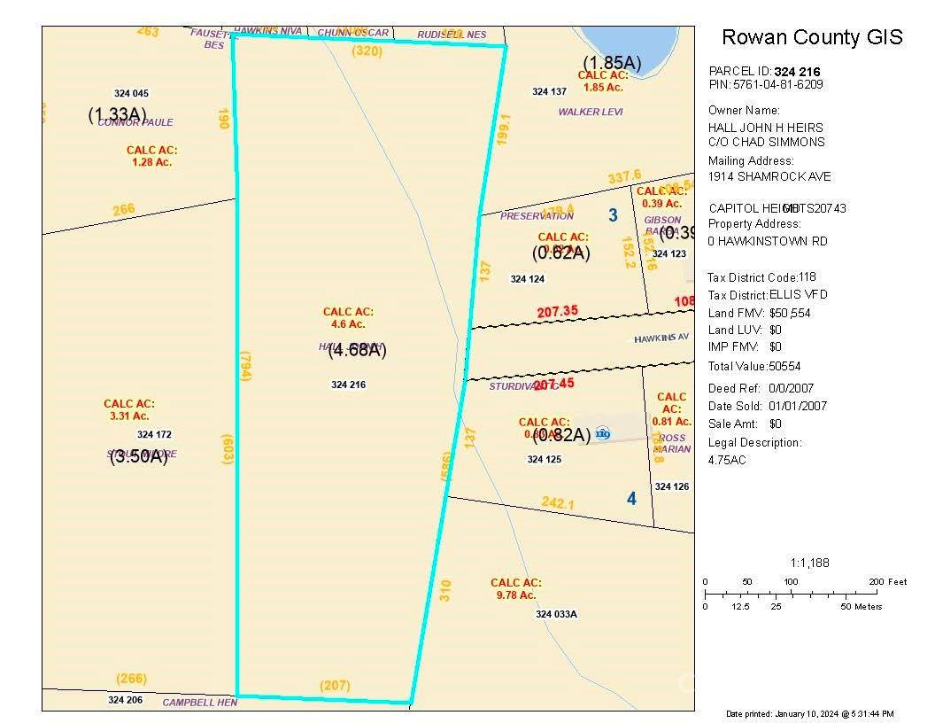 0 Hawkinstown RD, Salisbury, NC 28144