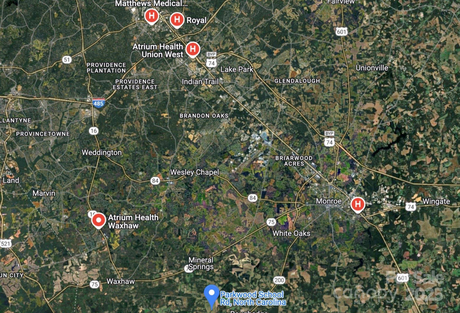 0 Parkwood School RD, Waxhaw, NC 28173
