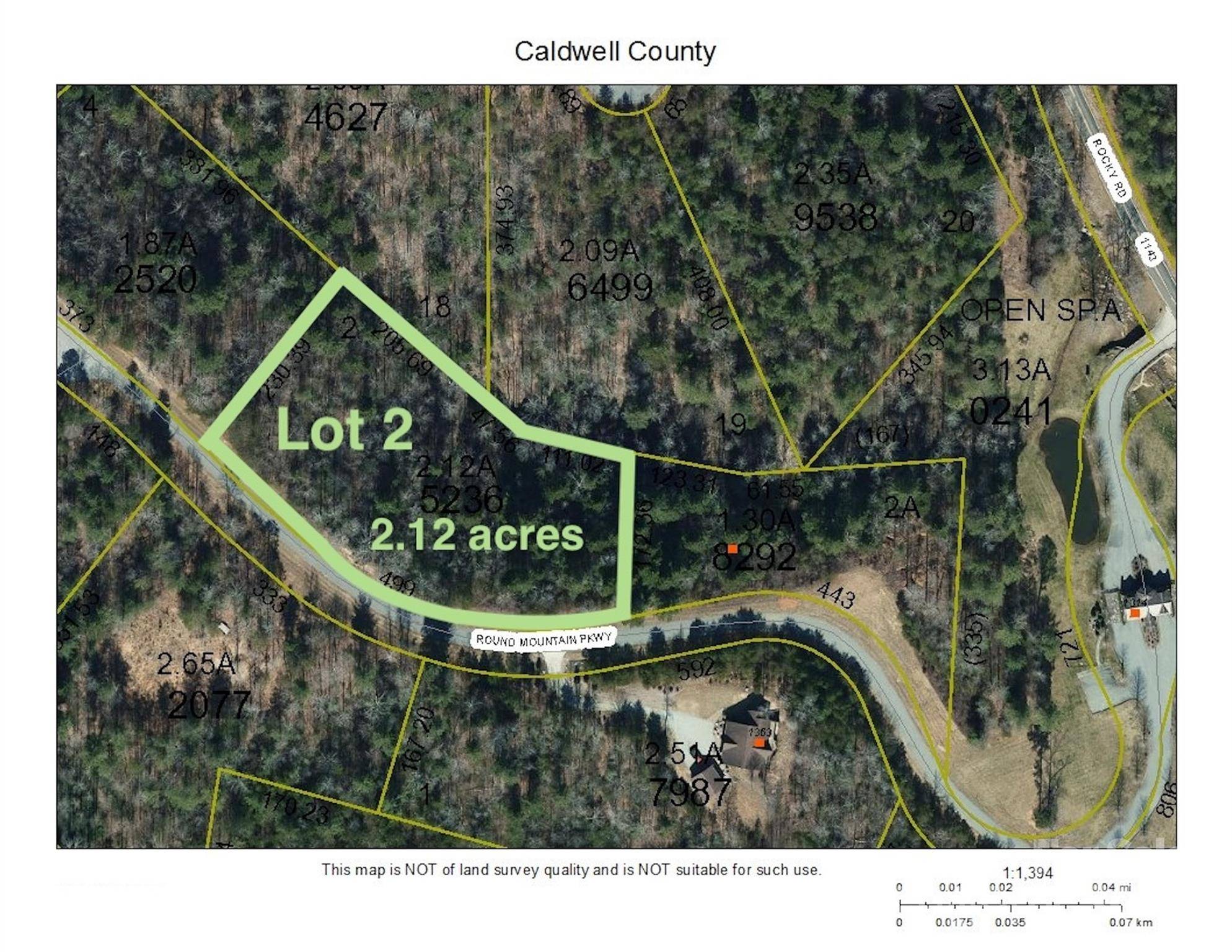 2.12 acres, Lot 2 Round Mountain Pkwy #2, Lenoir, NC 28645