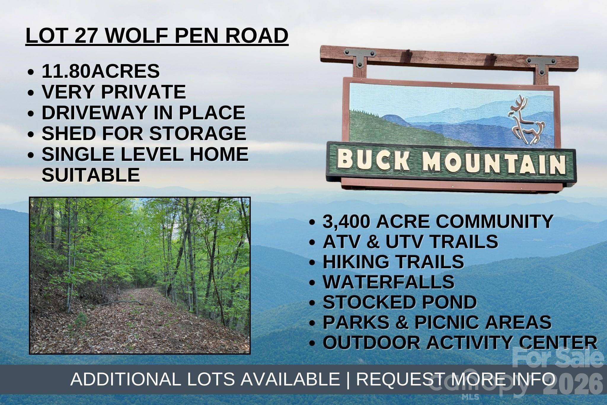 TBD Wolf Pen RD #27, Purlear, NC 28665
