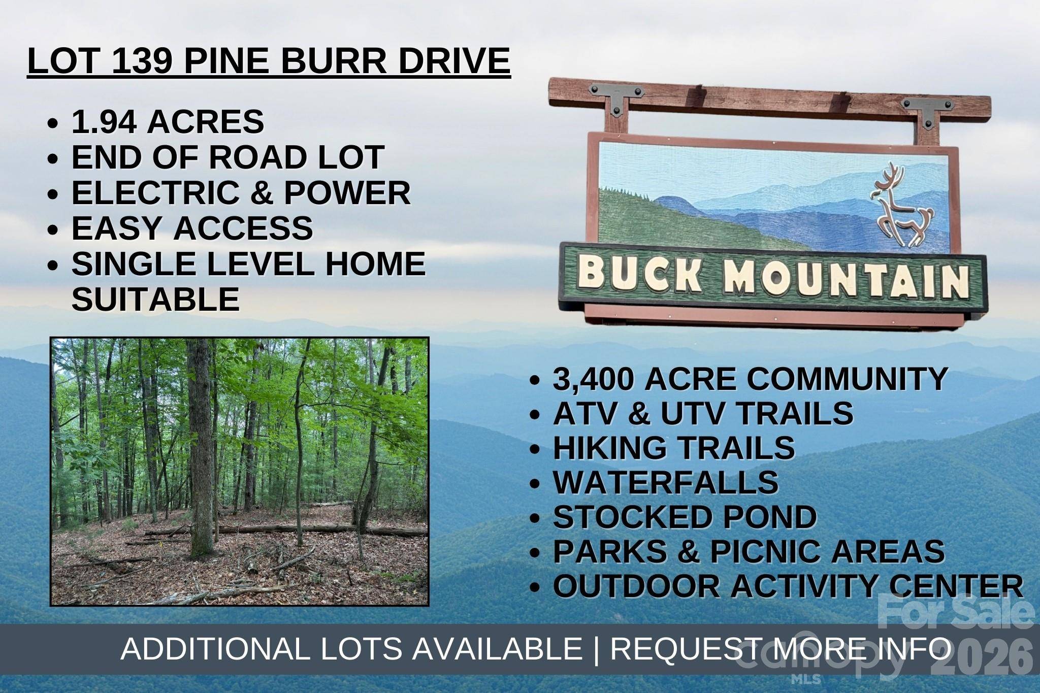 TBD Pine Burr DR #139, Purlear, NC 28665