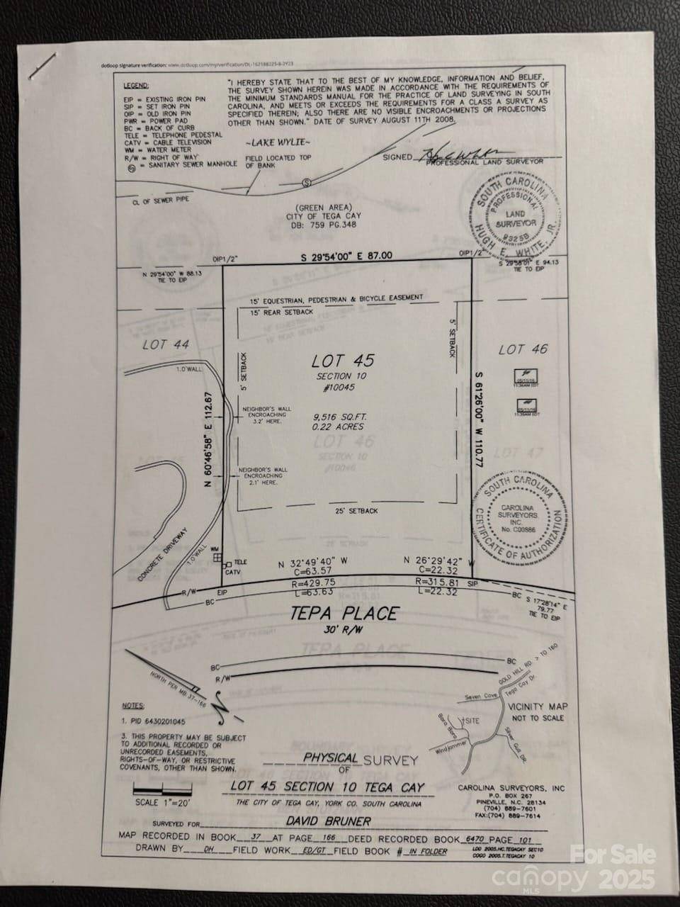 10045 Tepa PL, Tega Cay, SC 29708