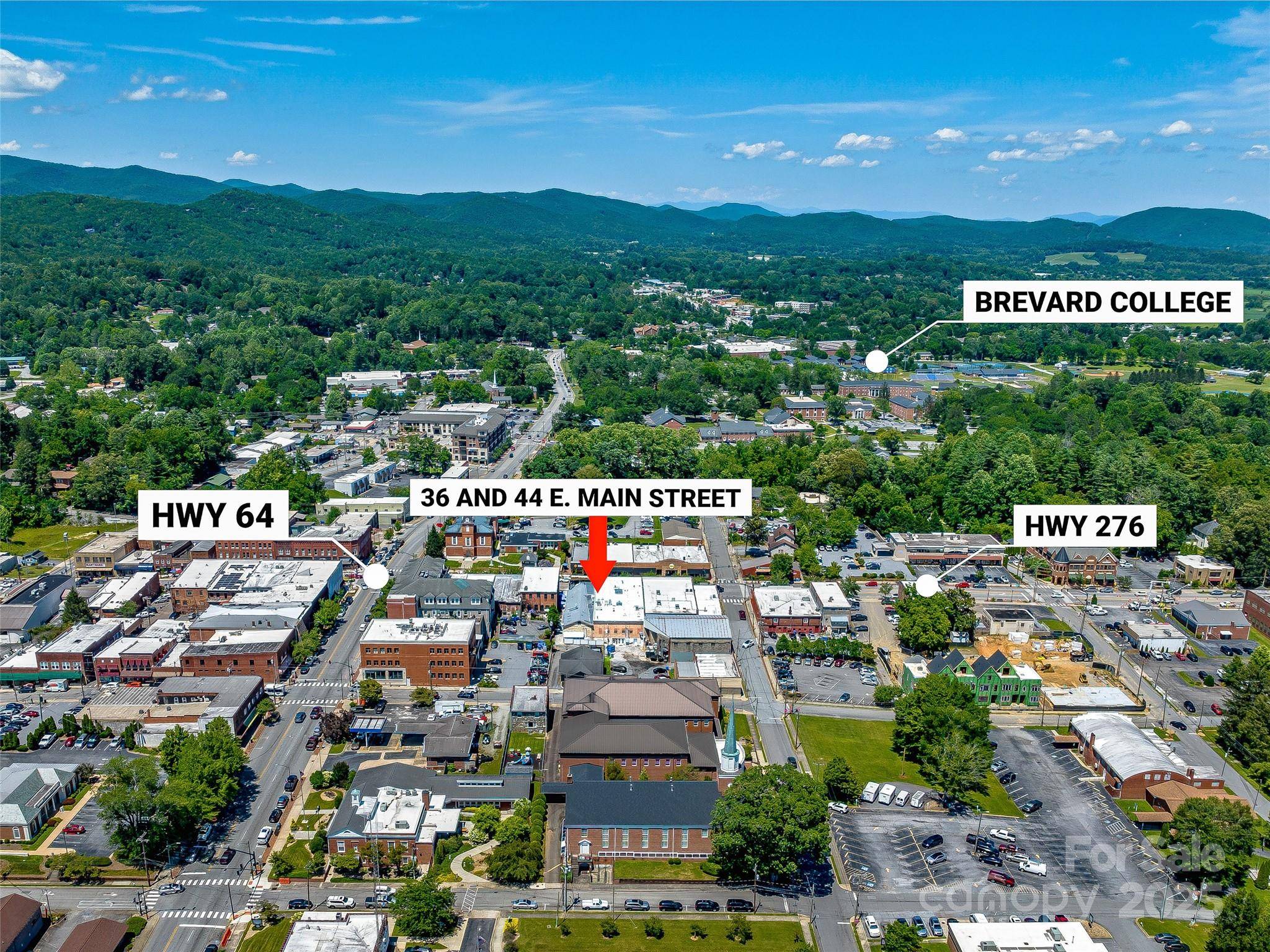 36 & 44 E Main ST, Brevard, NC 28712