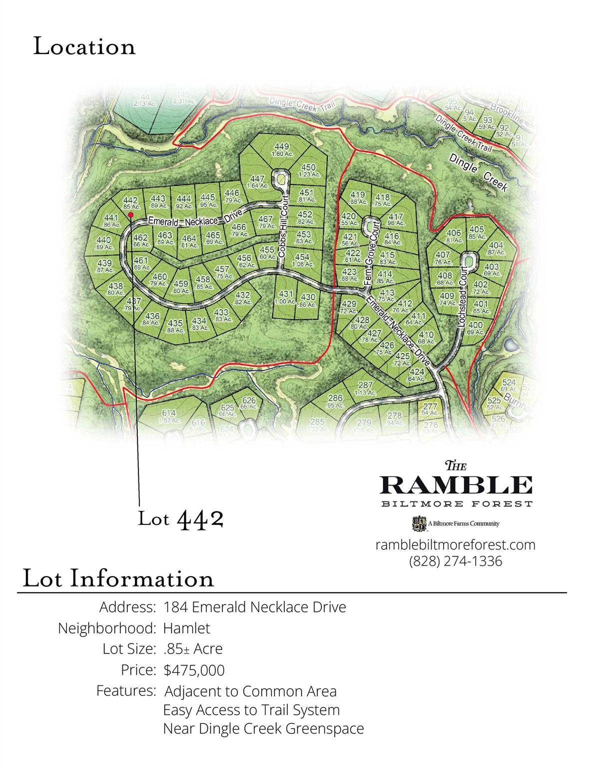 184 Emerald Necklace DR #442, Asheville, NC 28803