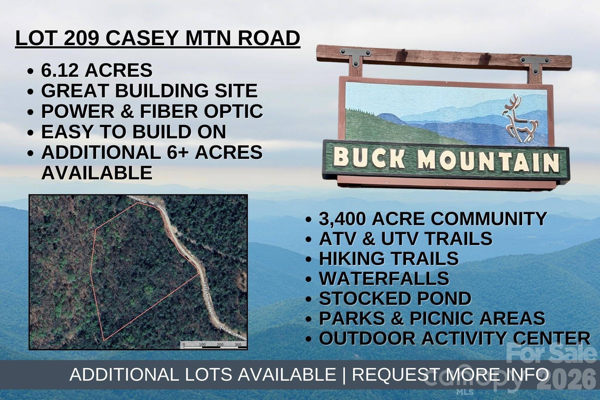 TBD Casey Mountain RD #209, Purlear, NC 28665