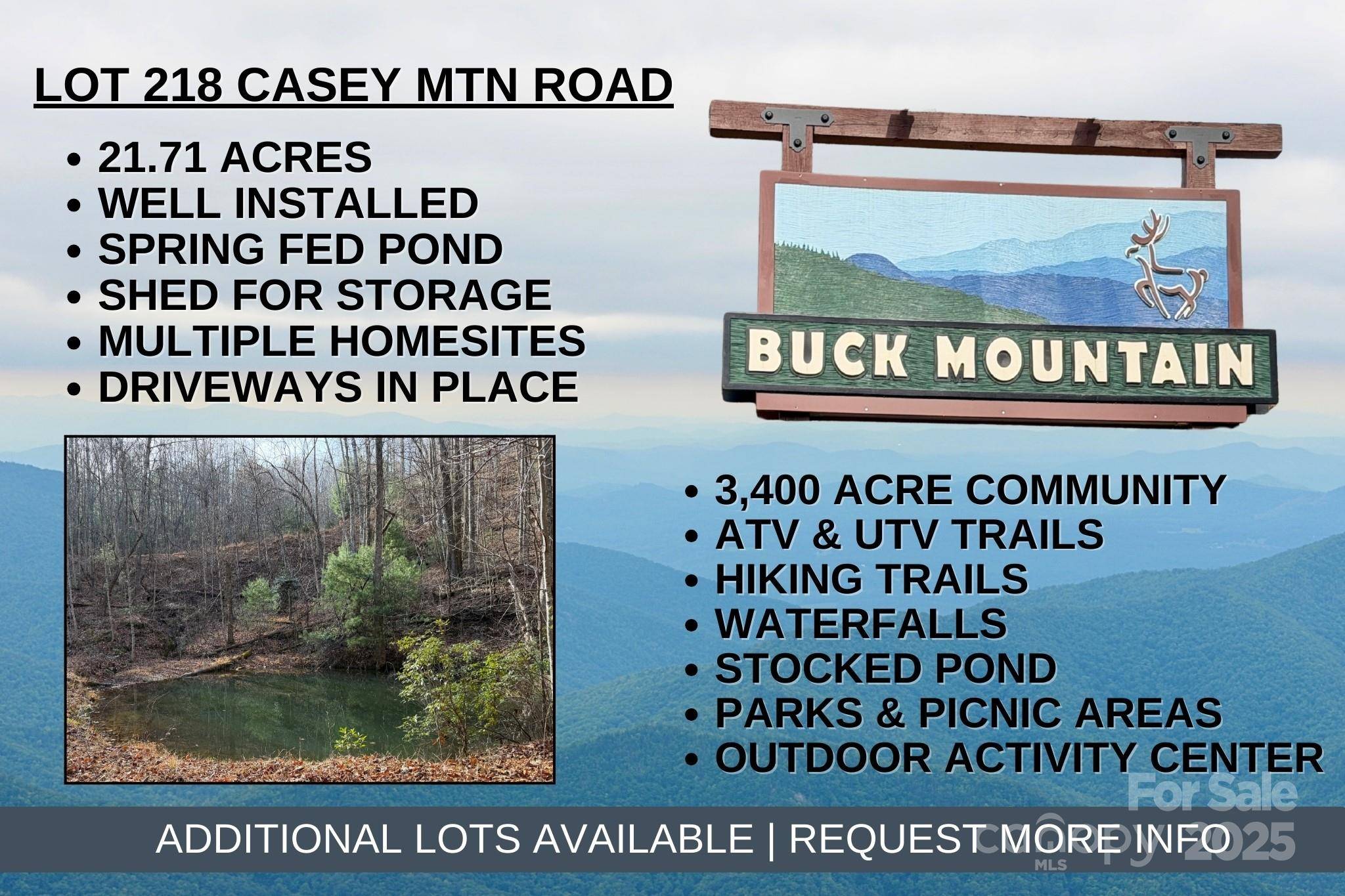 TBD Casey Mountain RD #218, Purlear, NC 28665