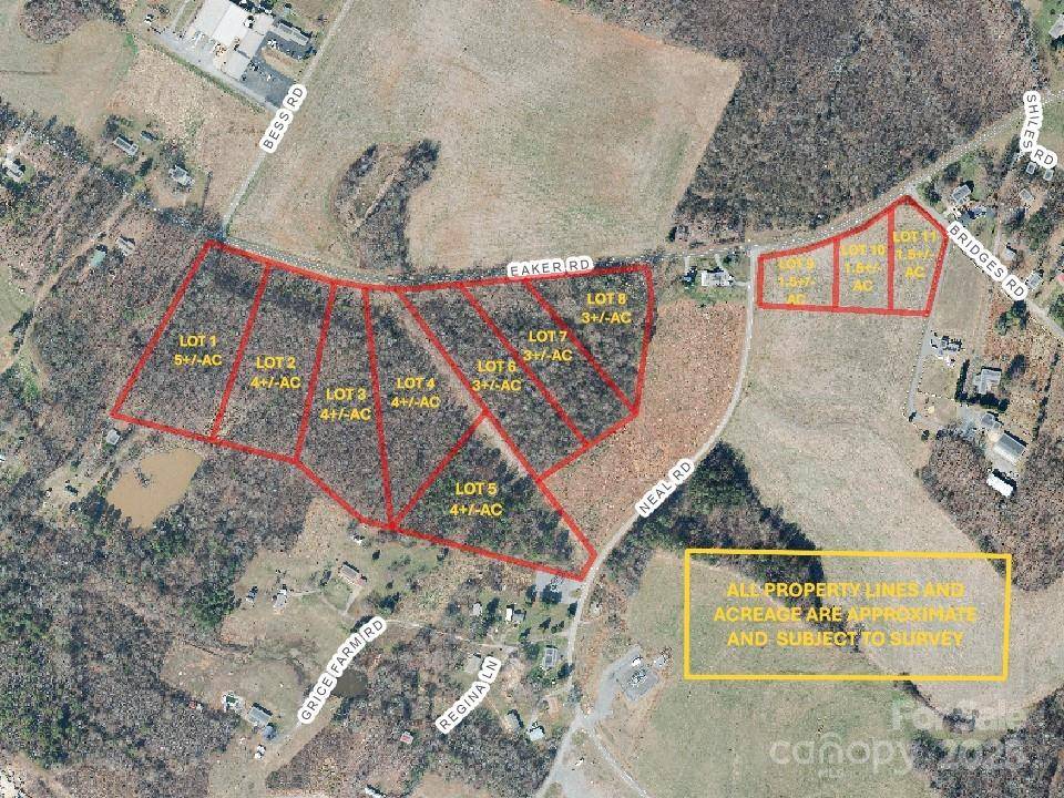 4.78+/-AC Neal RD #LOT 5, Bessemer City, NC 28016