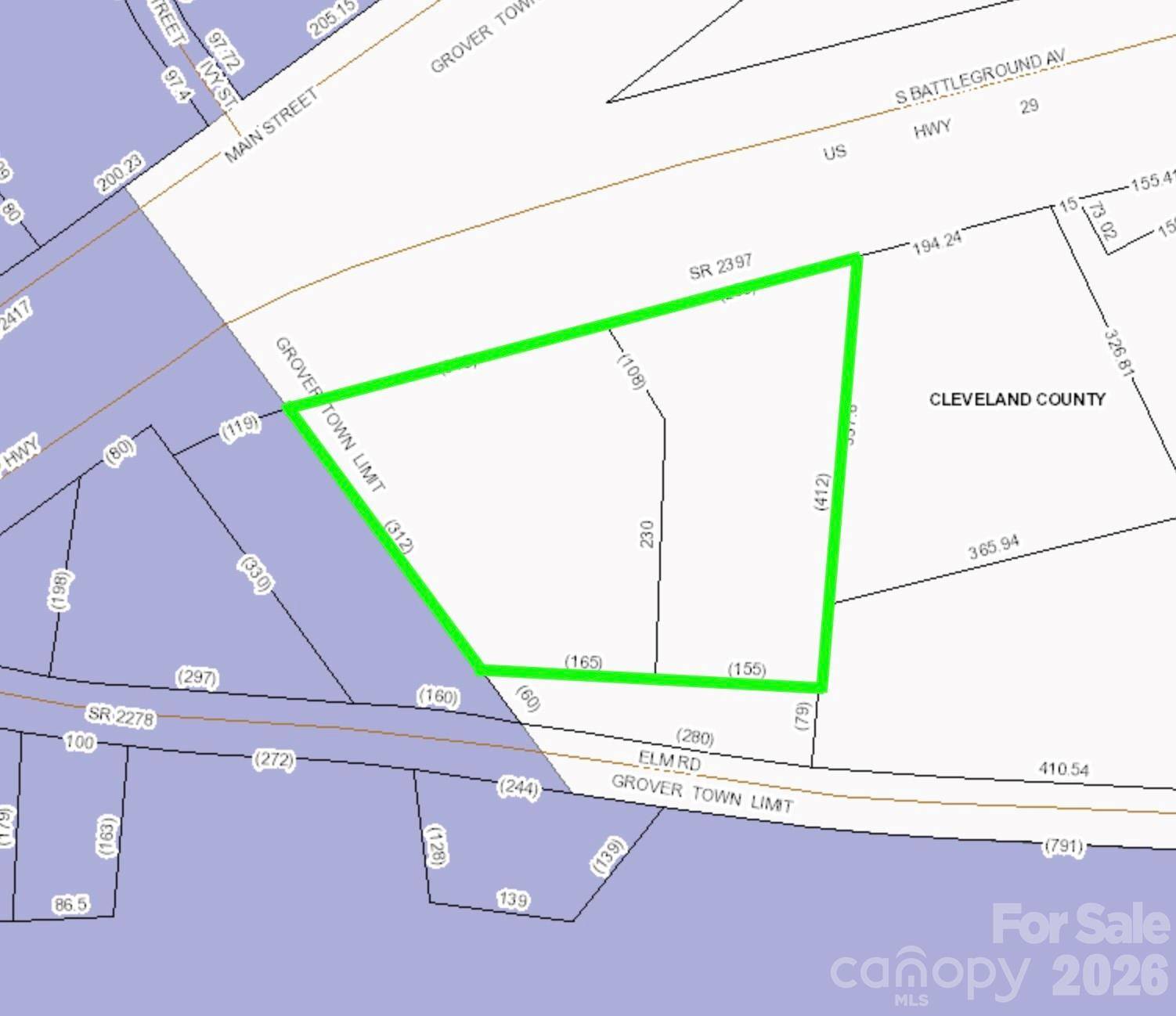 0 US 29 None, Grover, NC 28073