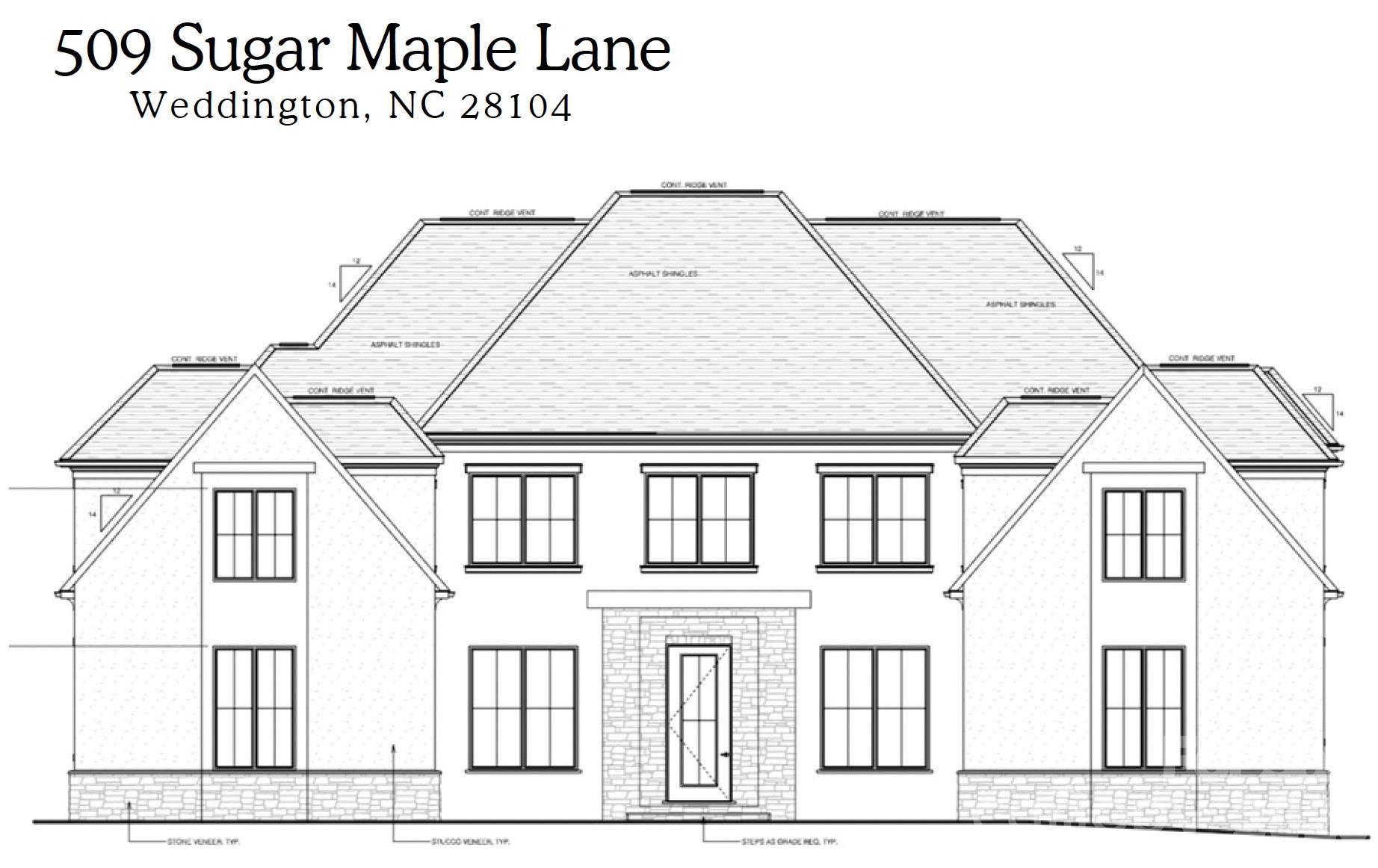 509 Sugar Maple LN, Weddington, NC 28104
