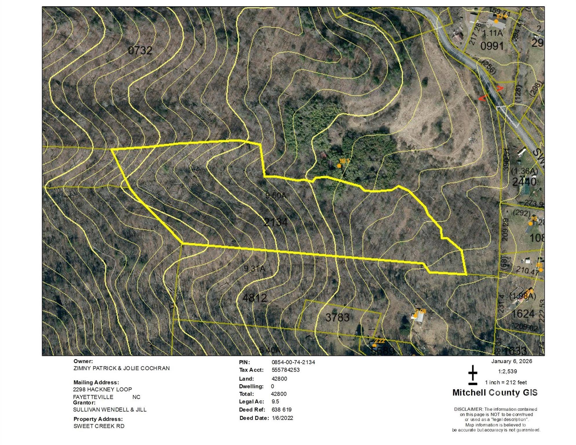 00 Sweet Creek RD, Bakersville, NC 28705