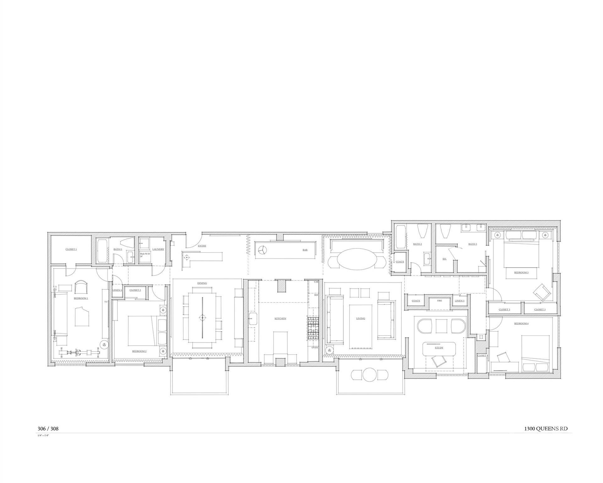 1300 Queens RD, Charlotte, NC 28207