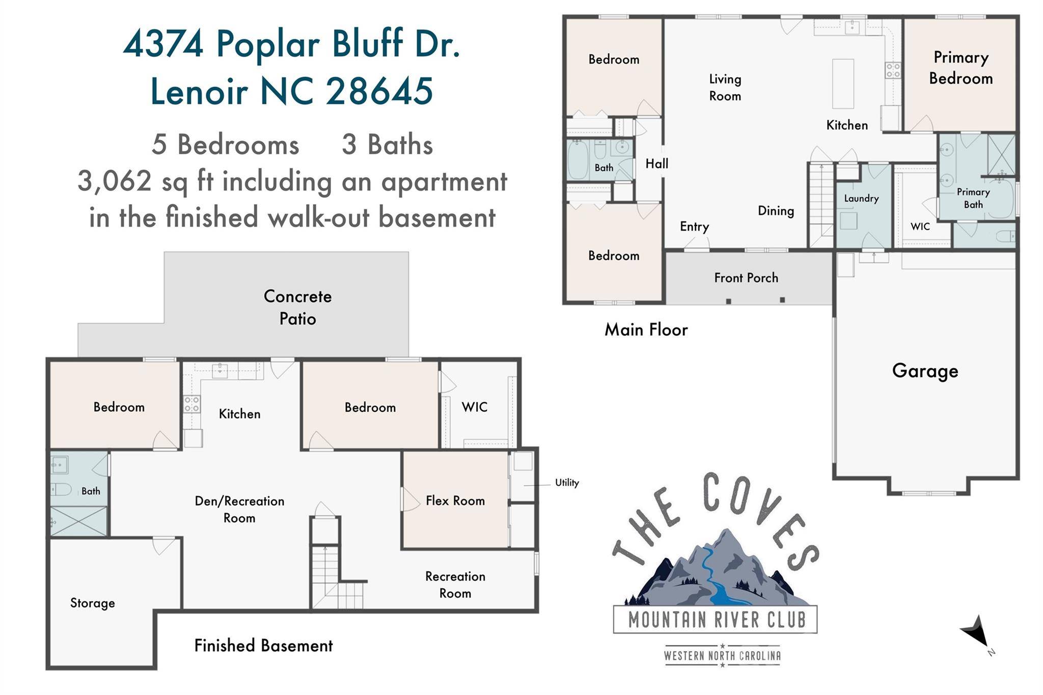 4374 Poplar Bluff DR, Lenoir, NC 28645