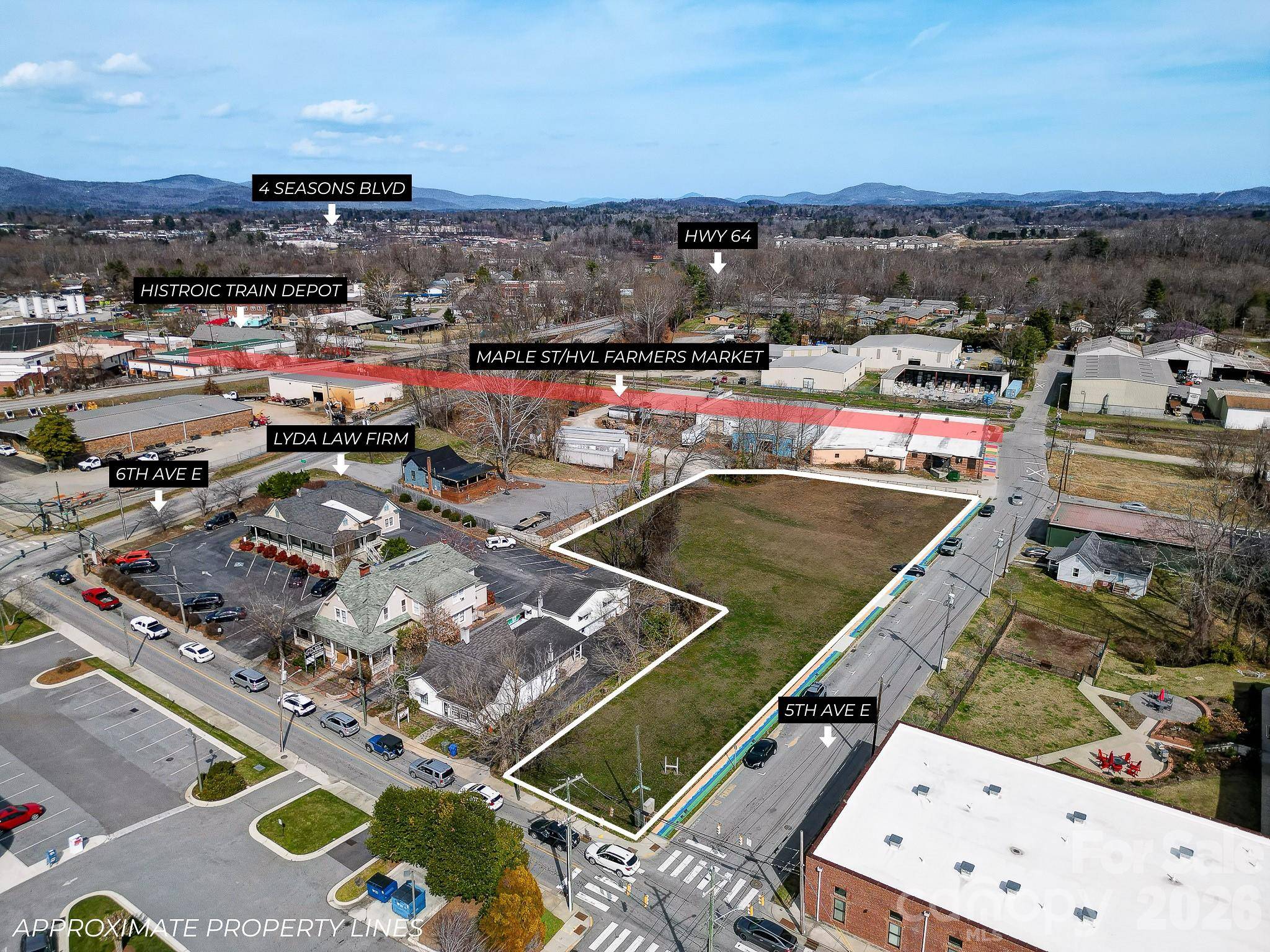 00000 N Grove ST, Hendersonville, NC 28792