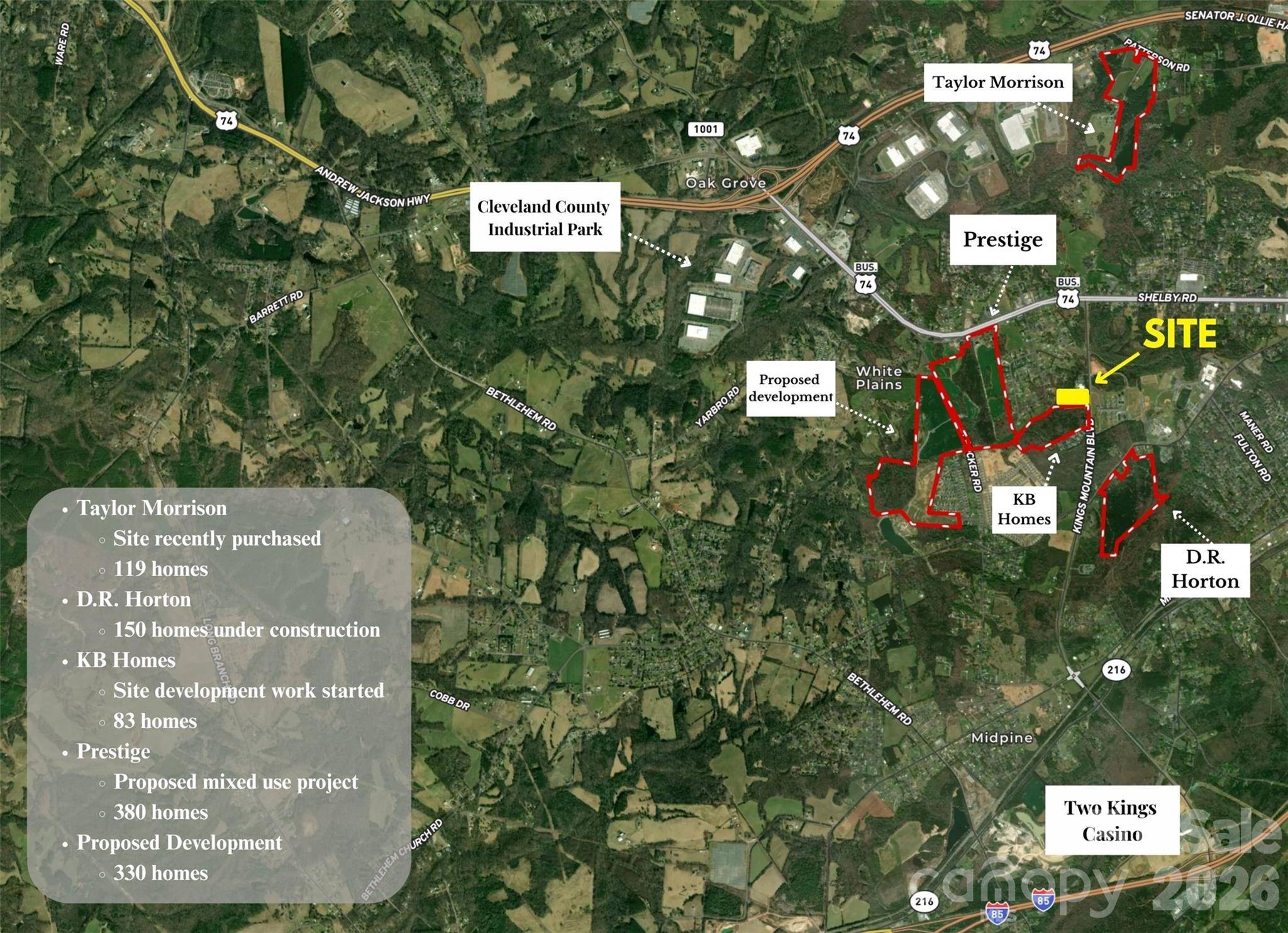222 Kings Mountain BLVD, Kings Mountain, NC 28086