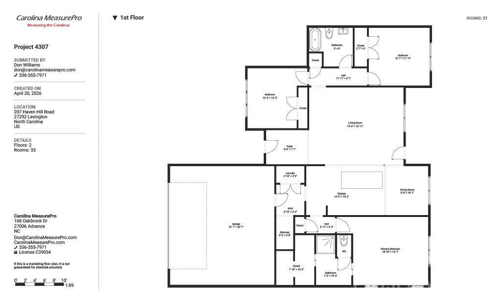 207 Haven Hill RD, Lexington, NC 27292