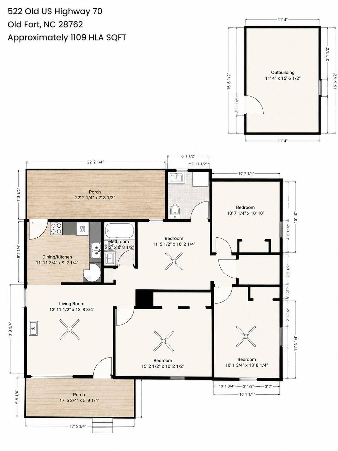 522 Old Us 70 HWY W, Old Fort, NC 28762