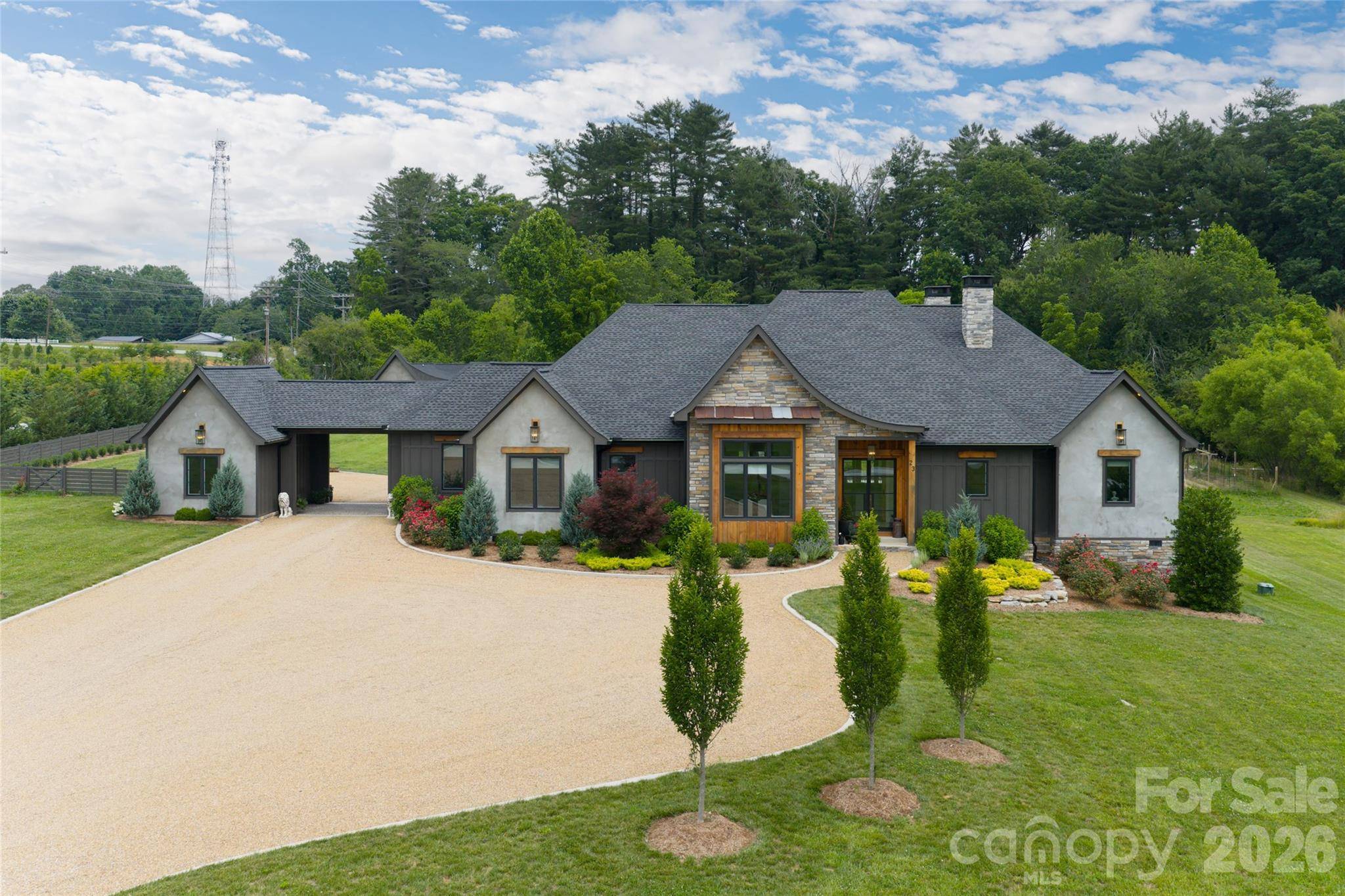 23 Benton Farms LN, Horse Shoe, NC 28742