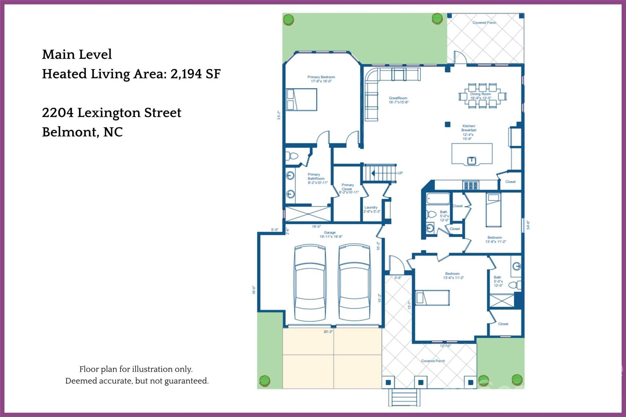 2204 Lexington ST, Belmont, NC 28012