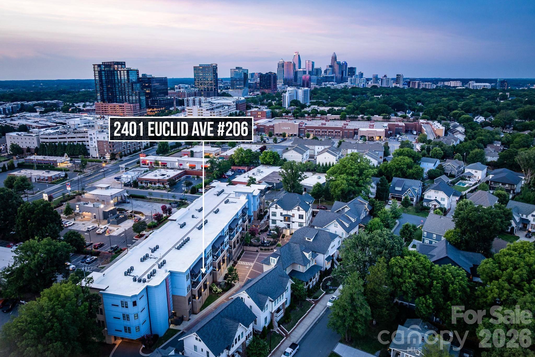 2401 Euclid AVE #206, Charlotte, NC 28203