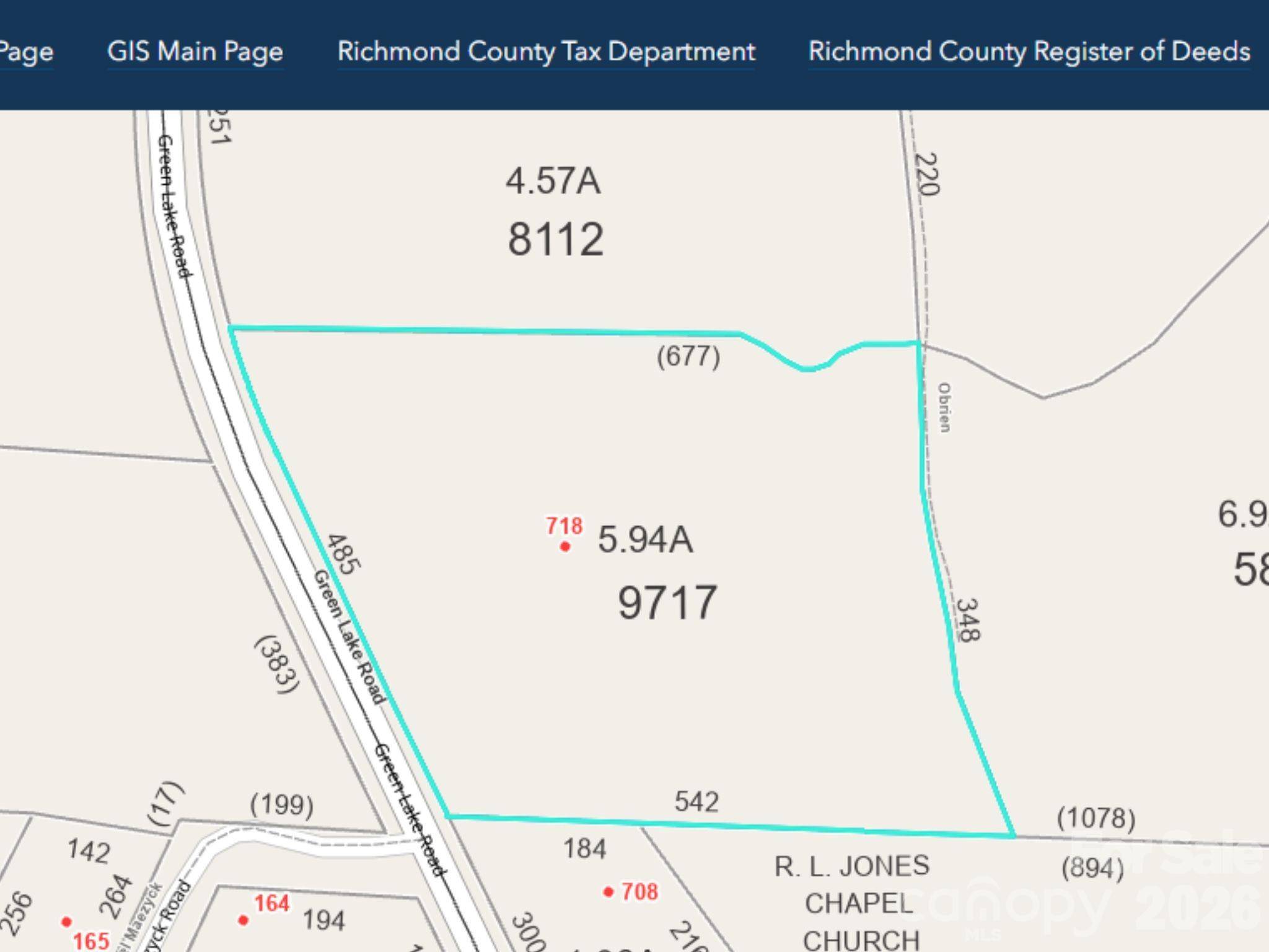 718 Green Lake RD, Ellerbe, NC 28338