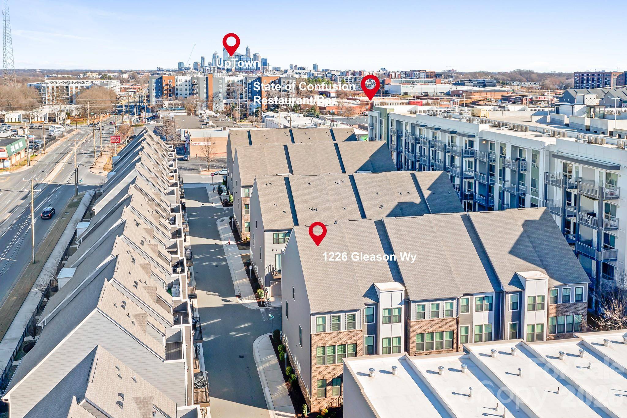 1226 Gleason WAY, Charlotte, NC 28217