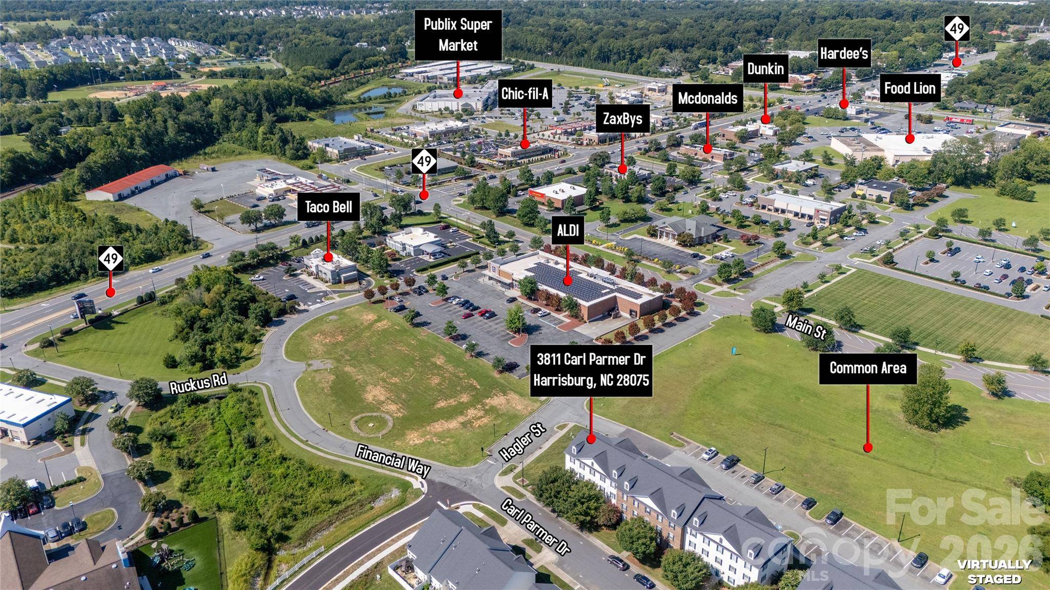 3811 Carl Parmer DR, Harrisburg, NC 28075
