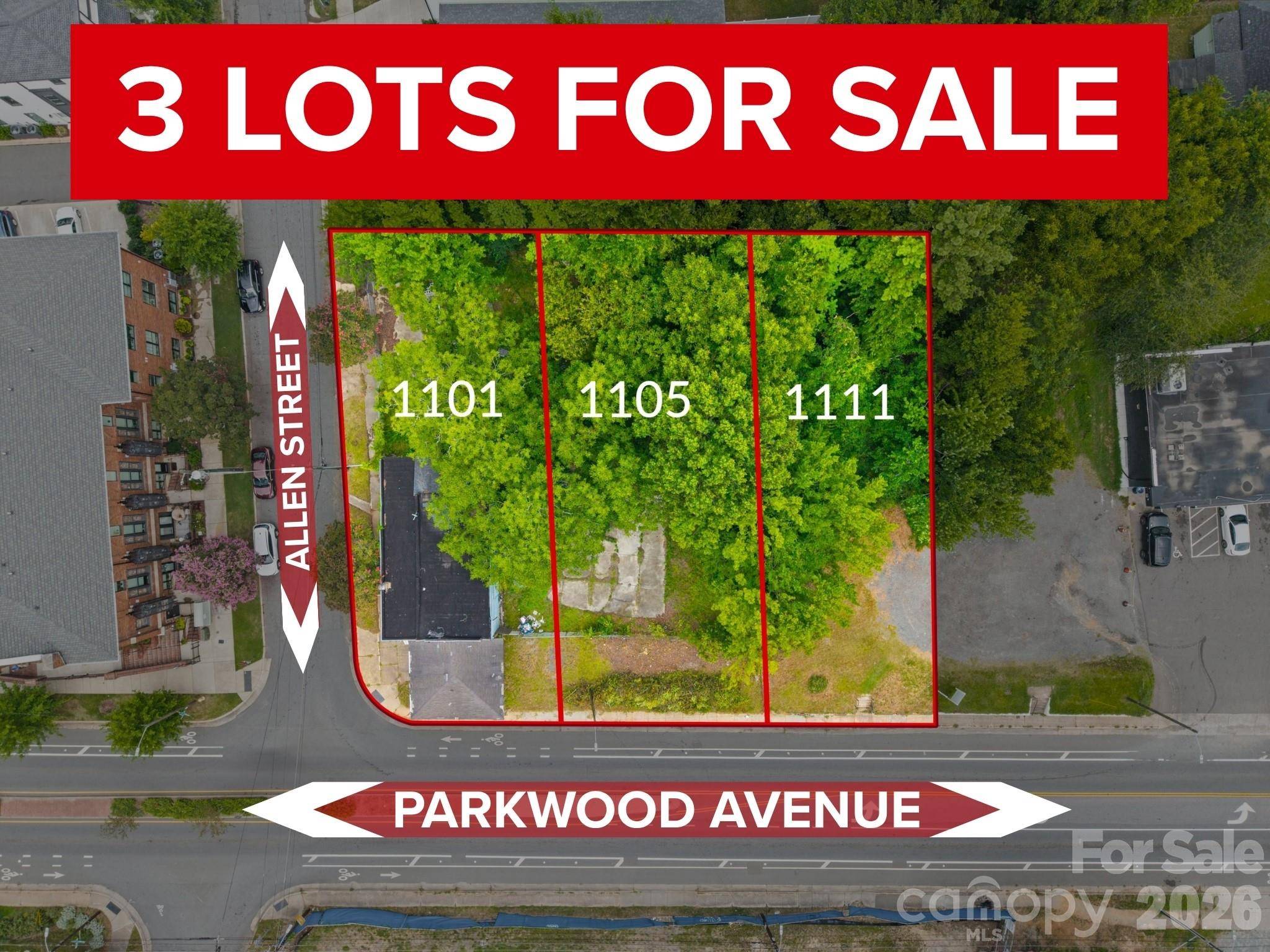 1101 Parkwood AVE, Charlotte, NC 28205
