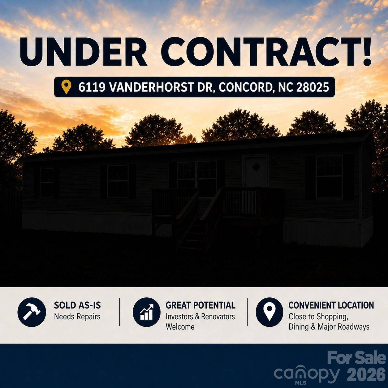 6119 Vanderhorst DR, Concord, NC 28025