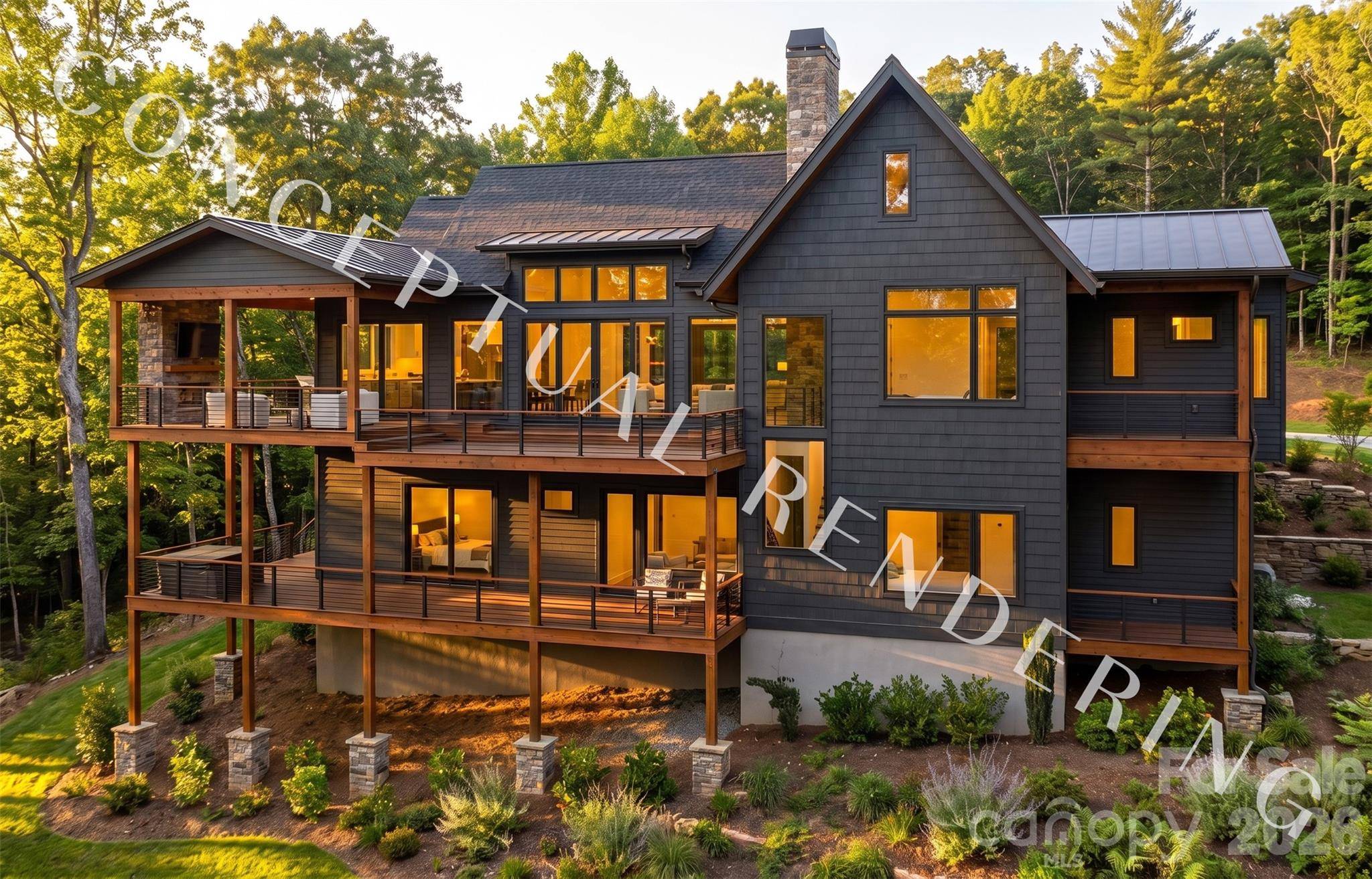 743 Hawk Mountain RD, Lake Toxaway, NC 28747