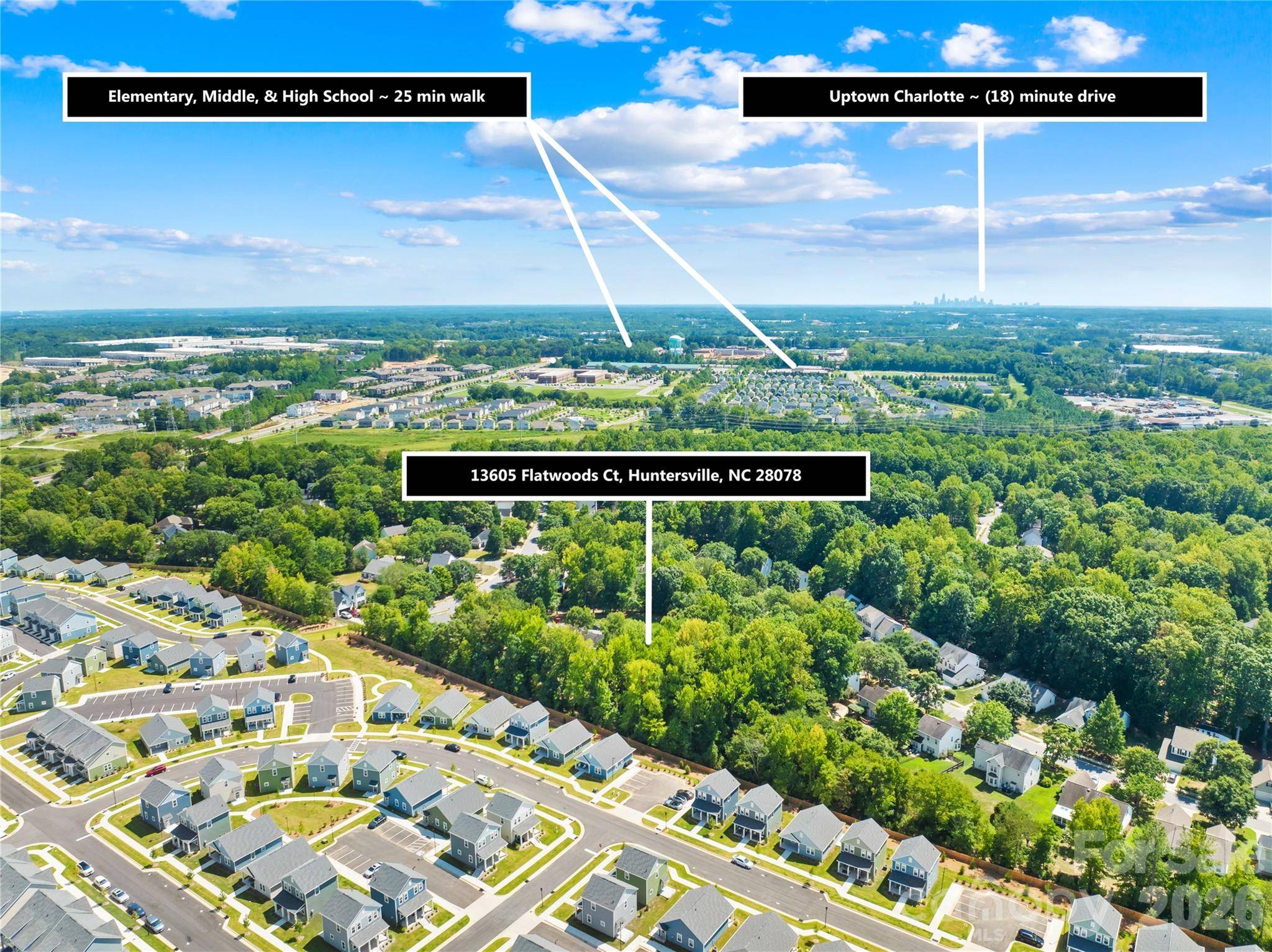 13605 Flatwoods CT, Huntersville, NC 28078