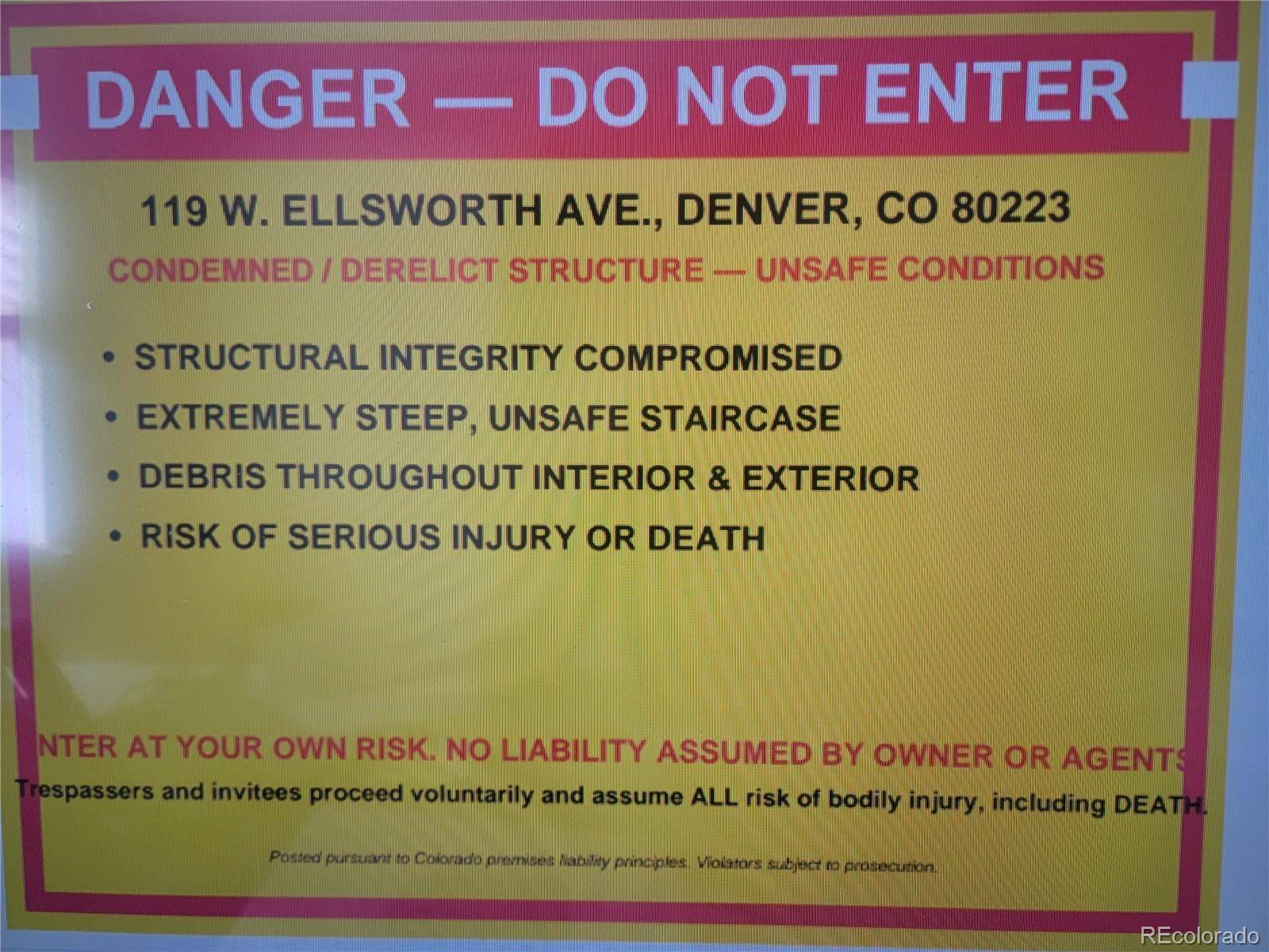 119 W Ellsworth AVE, Denver, CO 80223