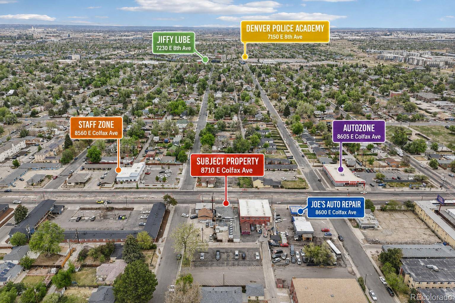 8710 E Colfax AVE, Denver, CO 80220