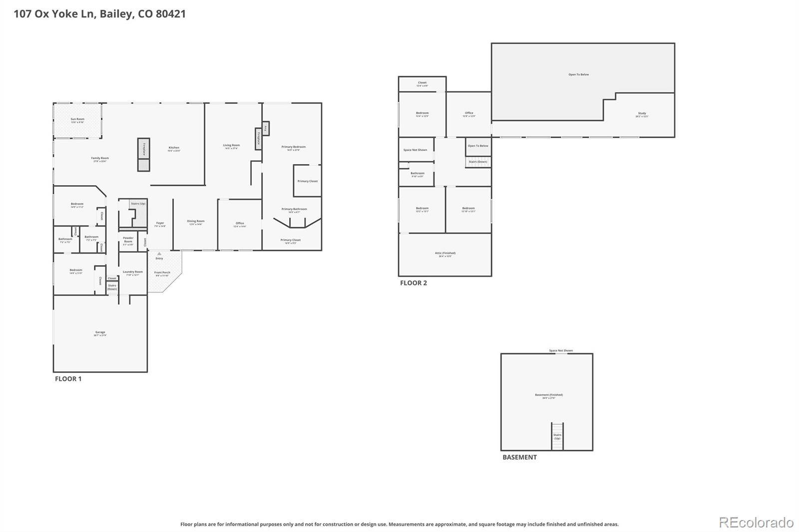 107 Ox Yoke LN, Bailey, CO 80421