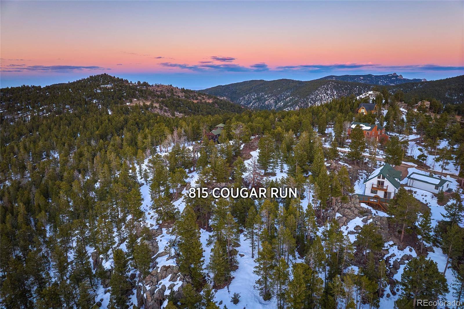 815 Cougar RUN, Nederland, CO 80466