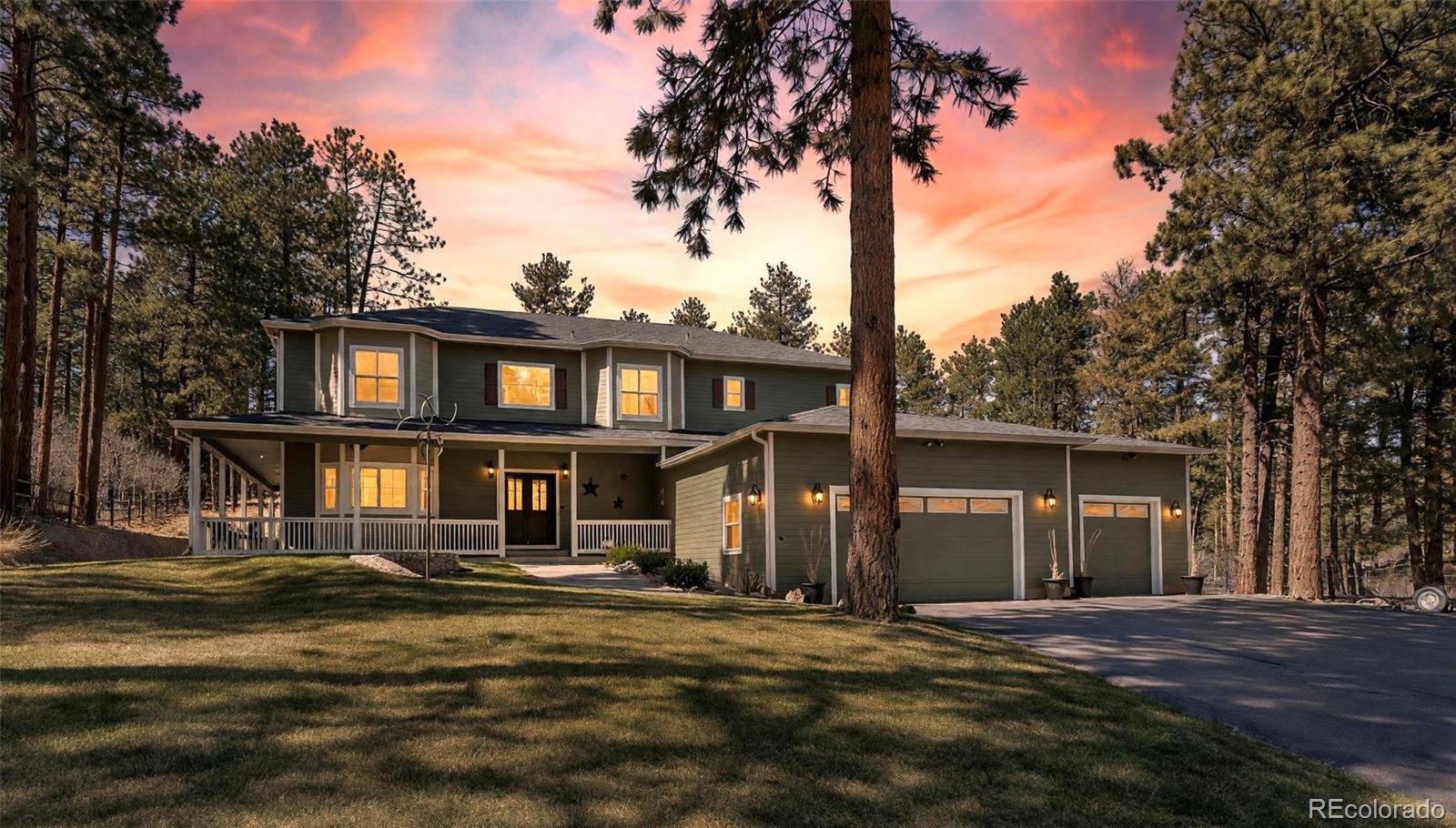 4745 Cheyenne DR, Larkspur, CO 80118