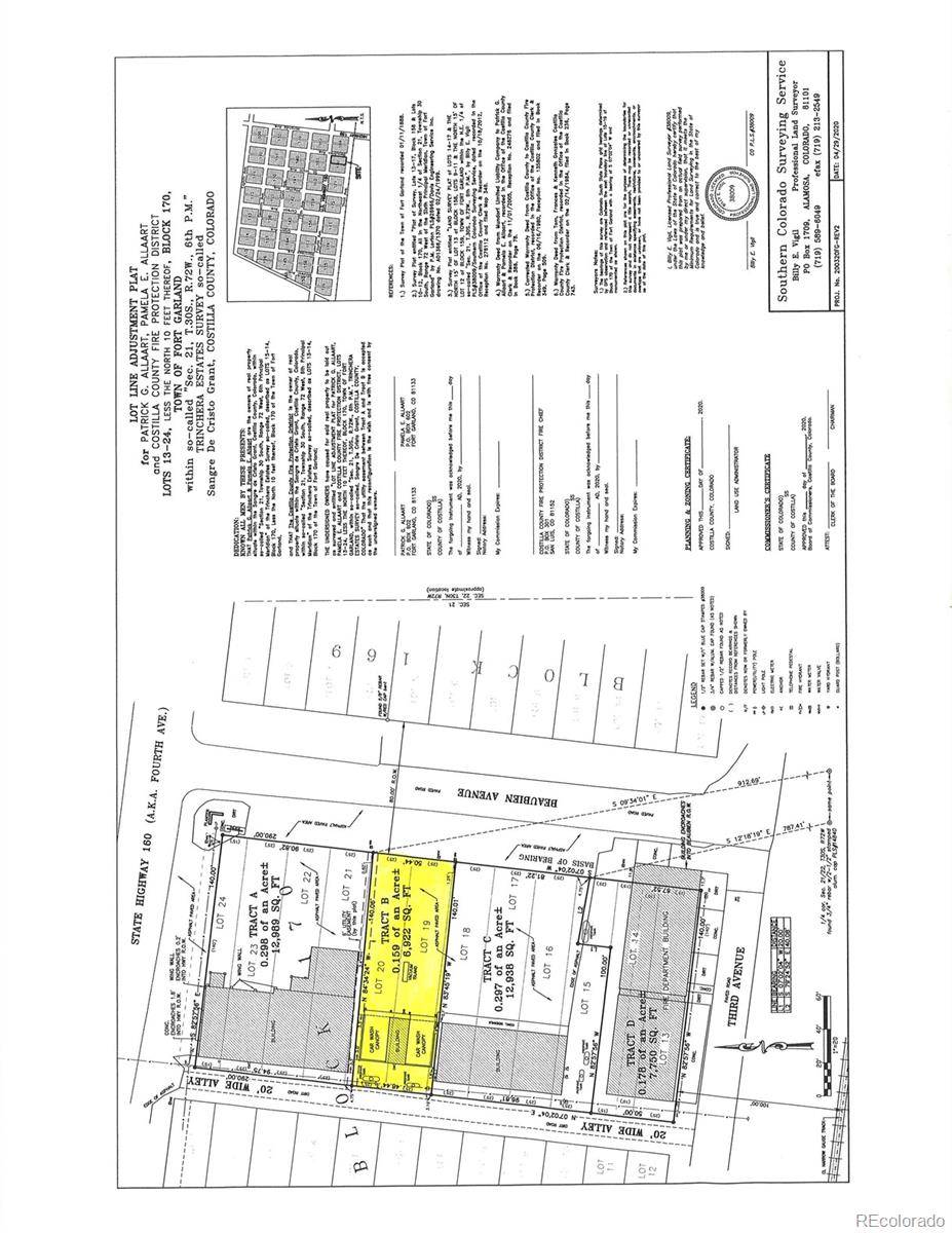 315 Beaubien AVE, Fort Garland, CO 81123