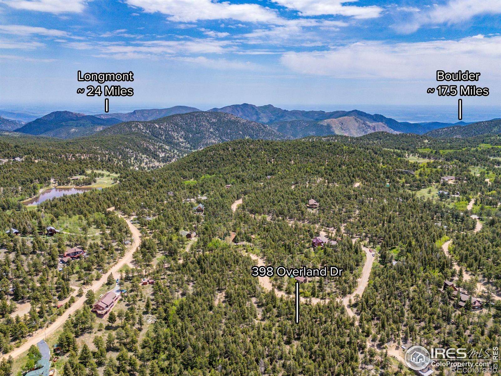 398 Overland DR, Ward, CO 80481