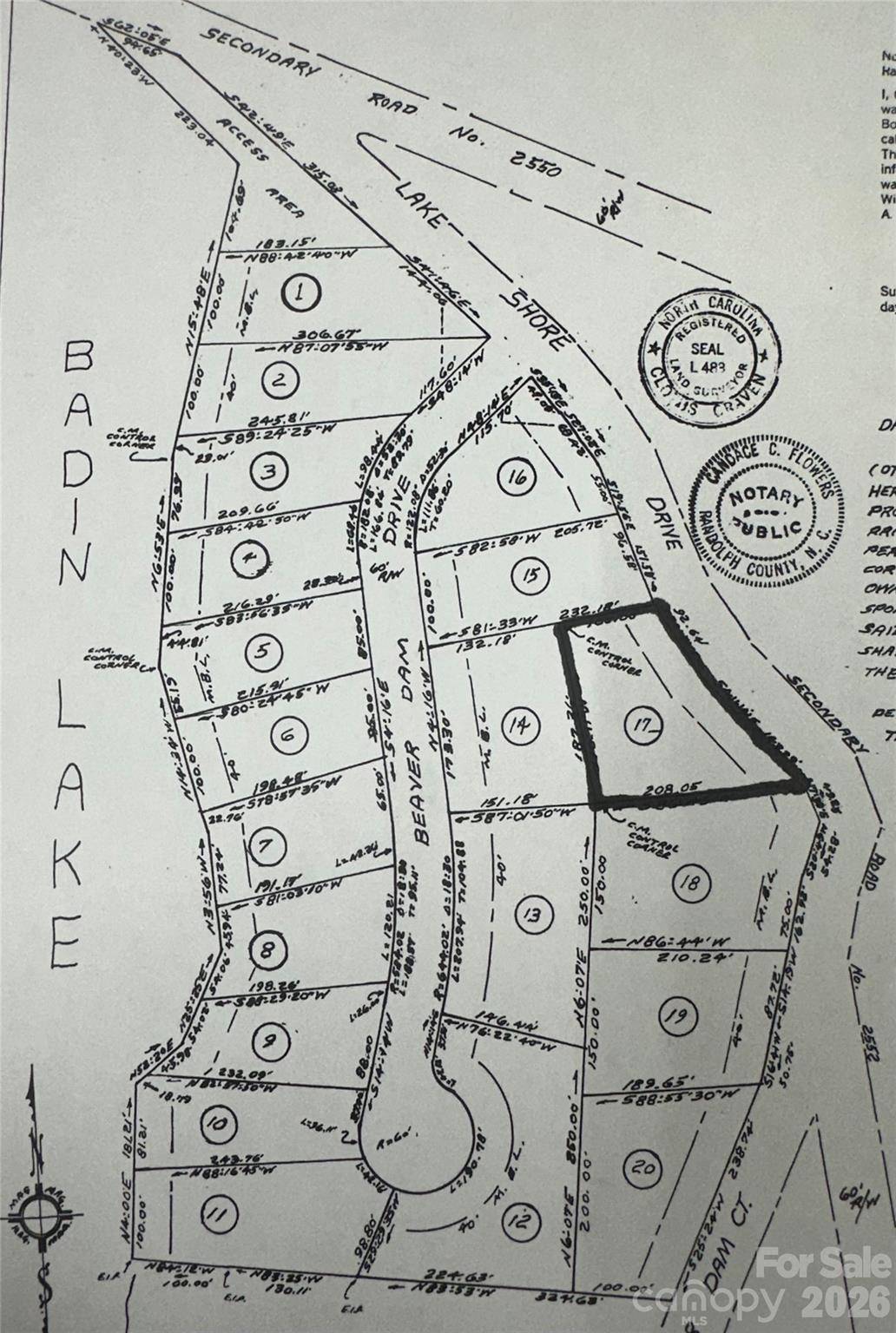Lot 17 Lakeshore DR, New London, NC 28127