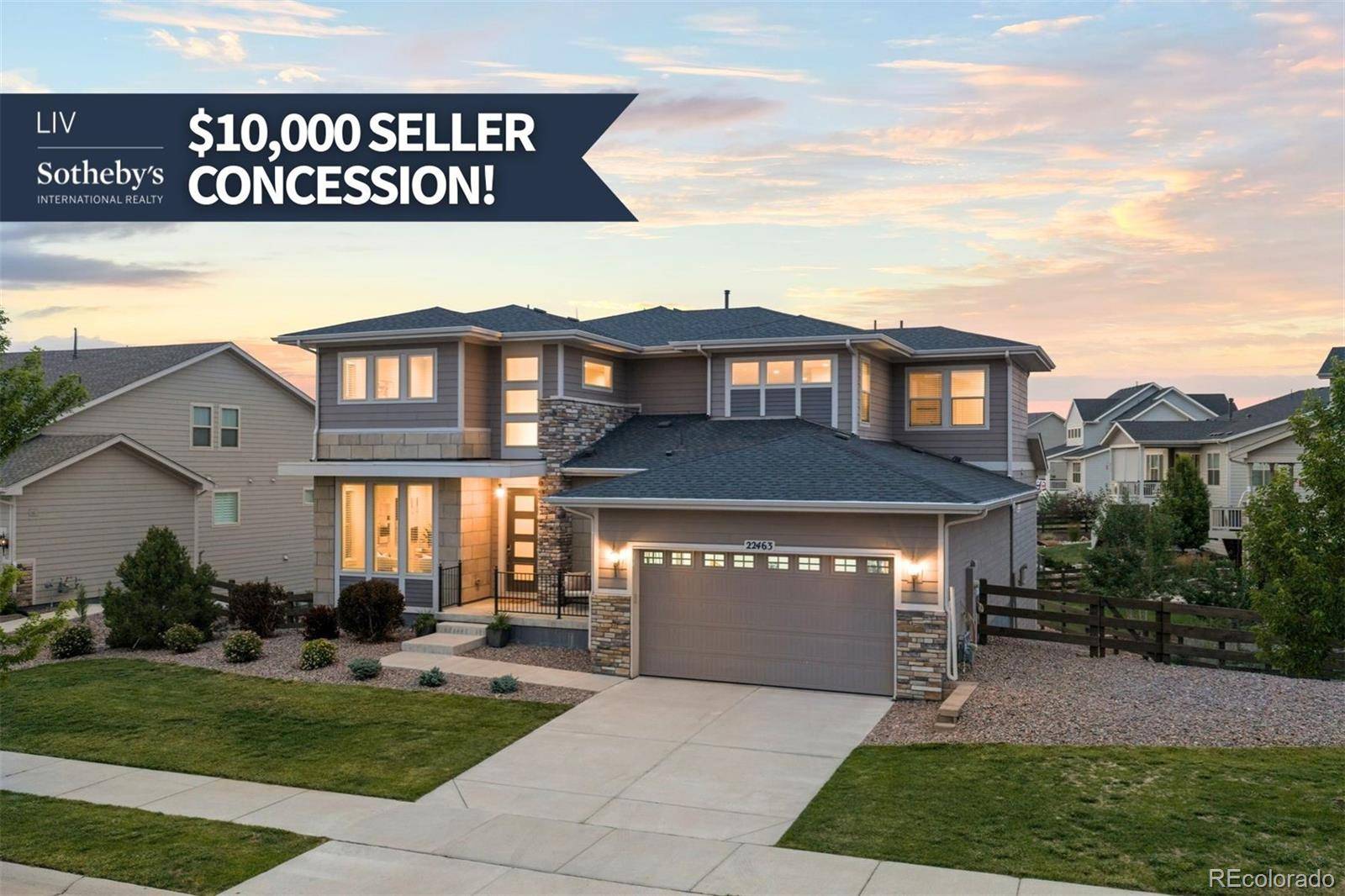 22463 E Mosey CIR, Parker, CO 80138