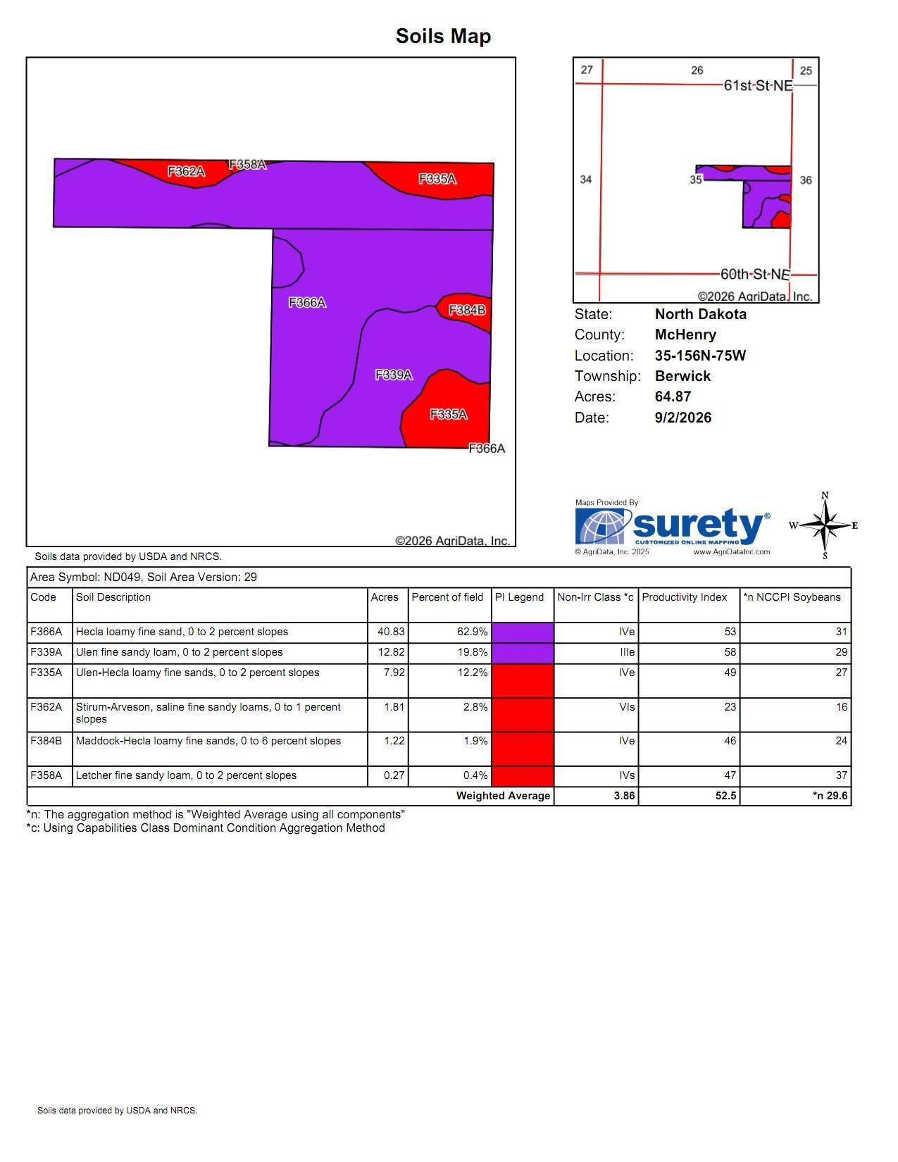 TBD 15 Ave NE Lot 3, Berwick, ND 58788