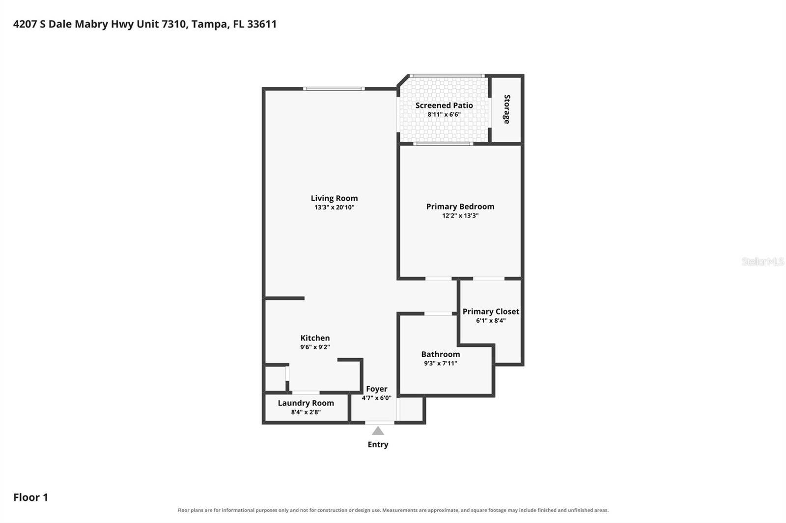 4207 S DALE MABRY HWY #1104, Tampa, FL 33611