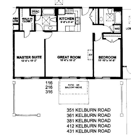 412 Kelburn AVE #316, Deerfield, IL 60015